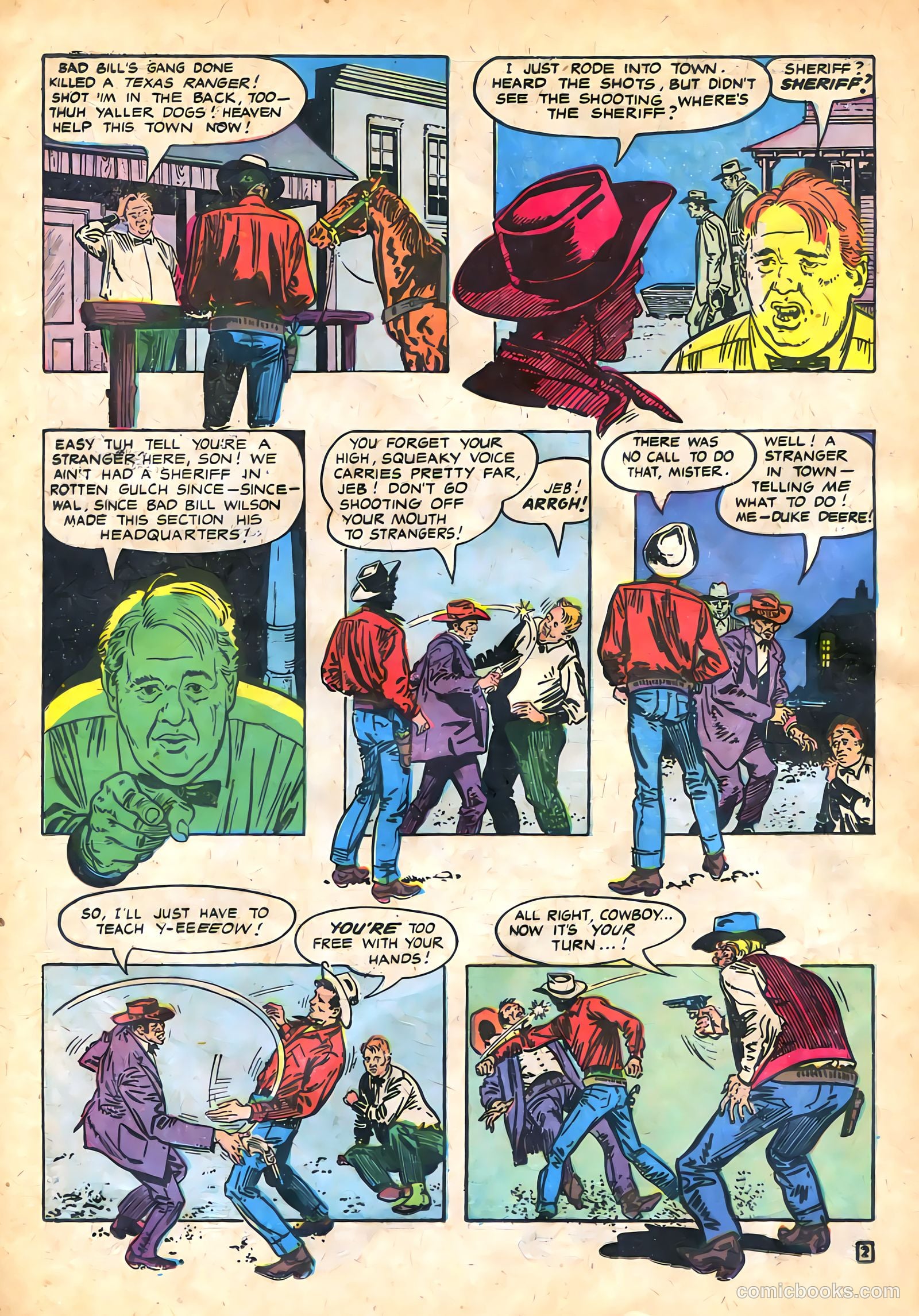 Red Mask #47 (1955) — page 20 of 36