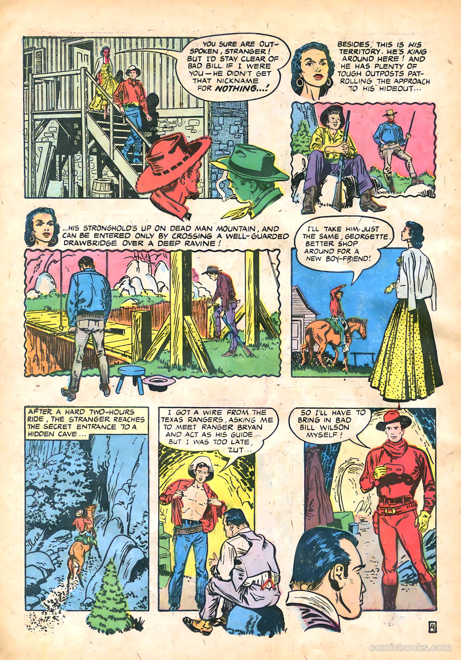 Red Mask #47 (1955) — page 22 of 36