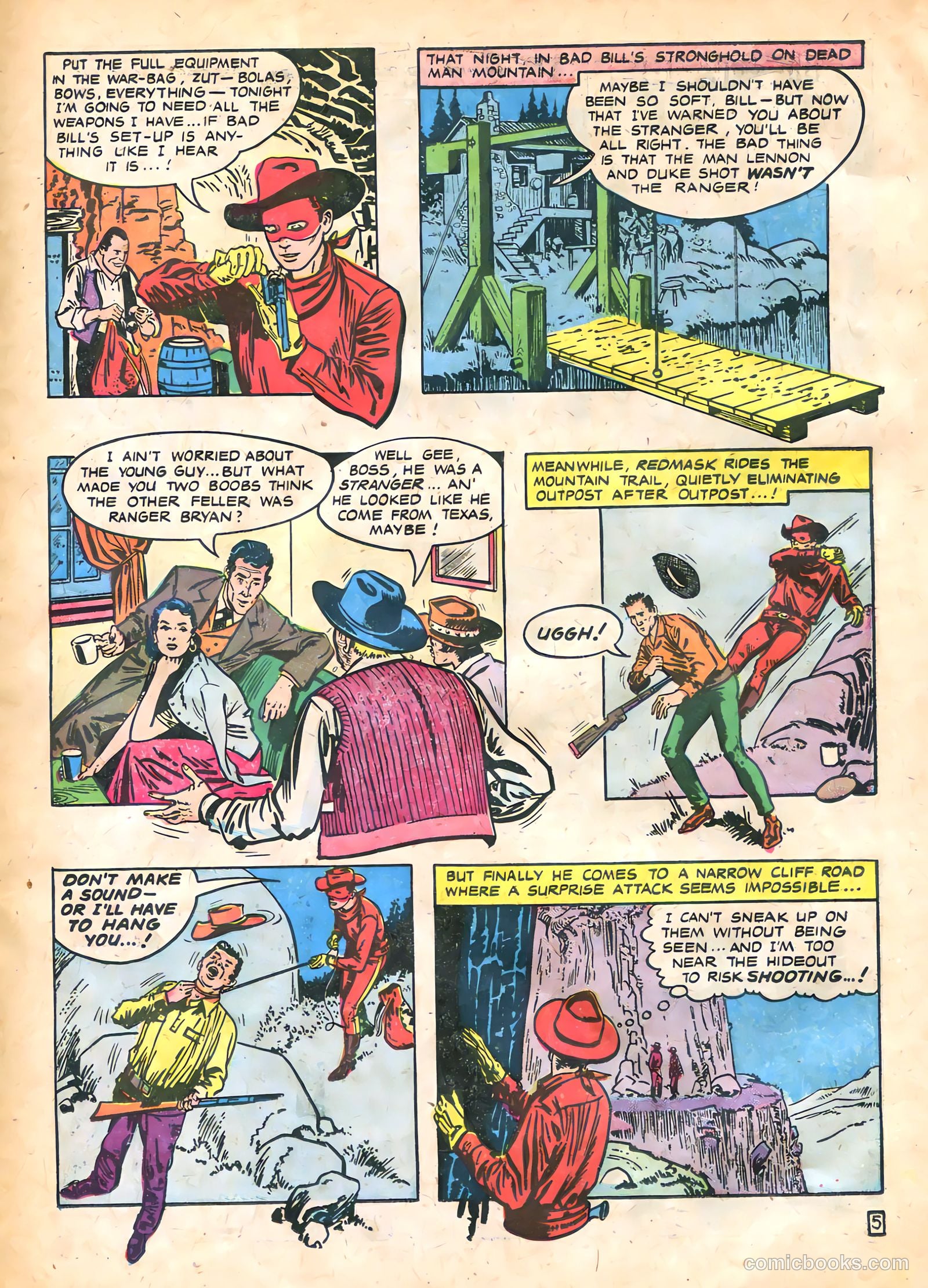 Red Mask #47 (1955) — page 23 of 36