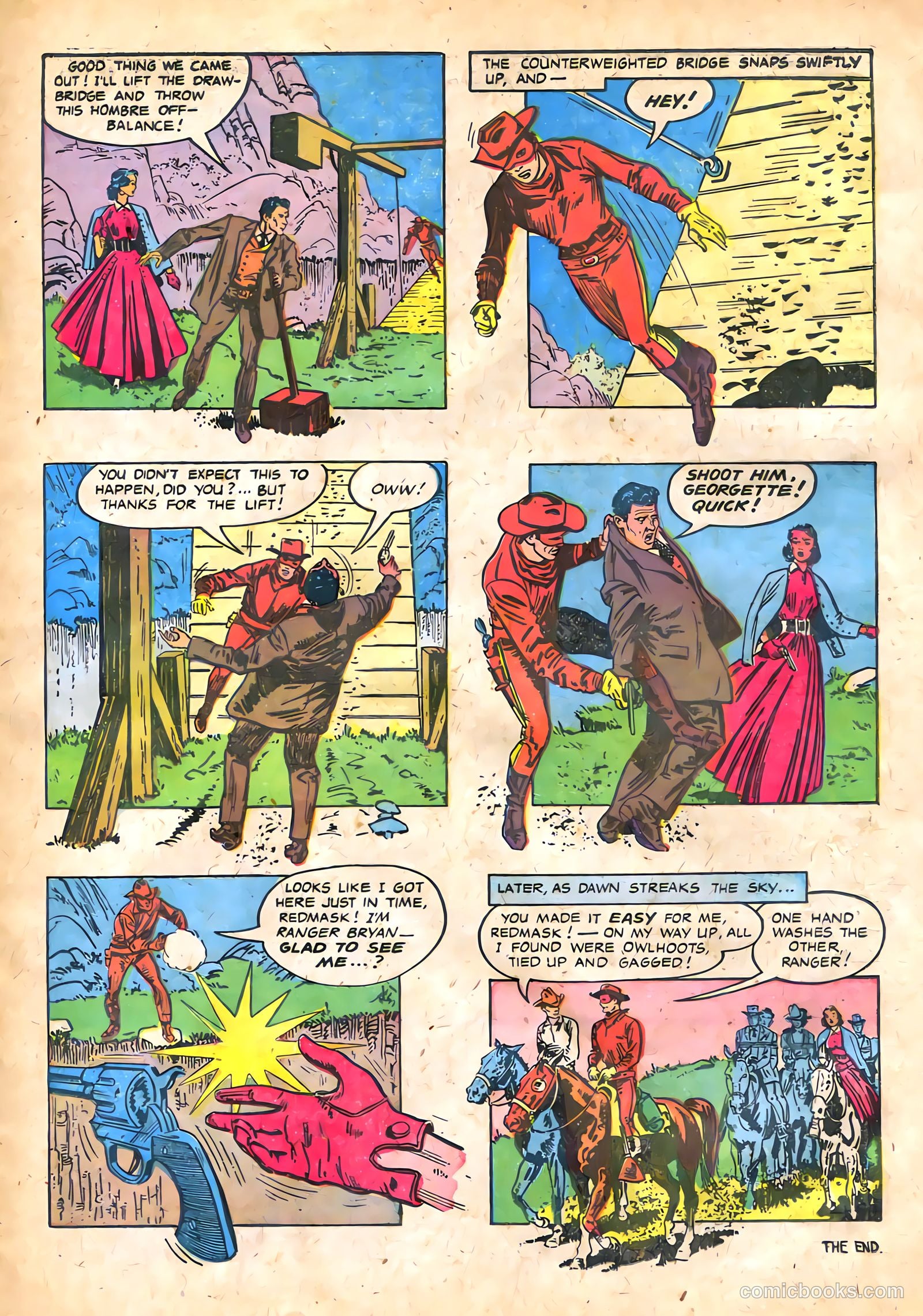 Red Mask #47 (1955) — page 25 of 36