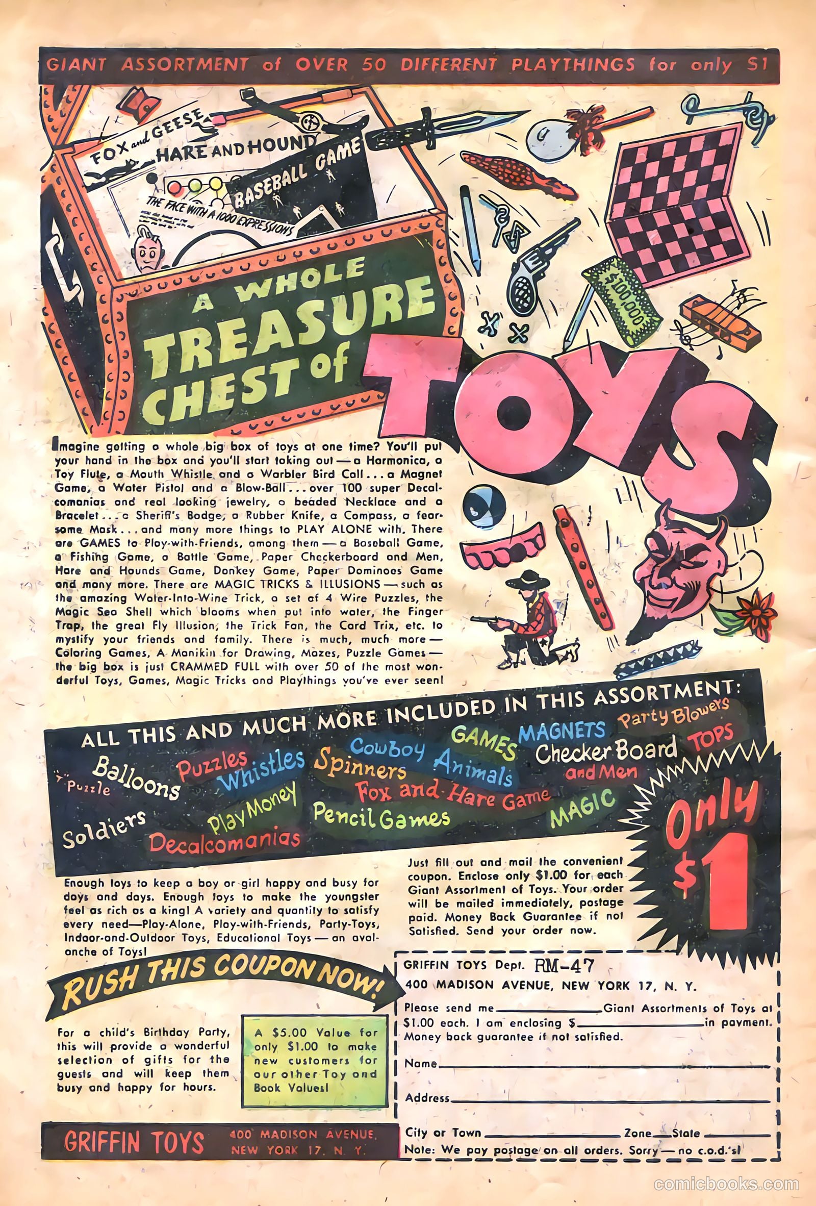 Red Mask #47 (1955) — page 34 of 36