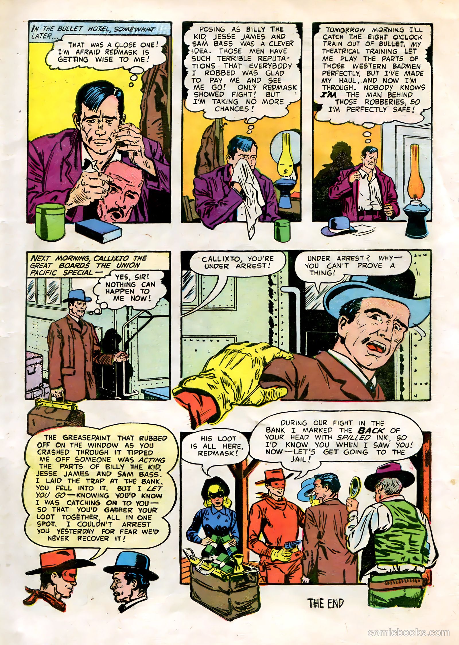Red Mask #48 (1955) — page 10 of 37