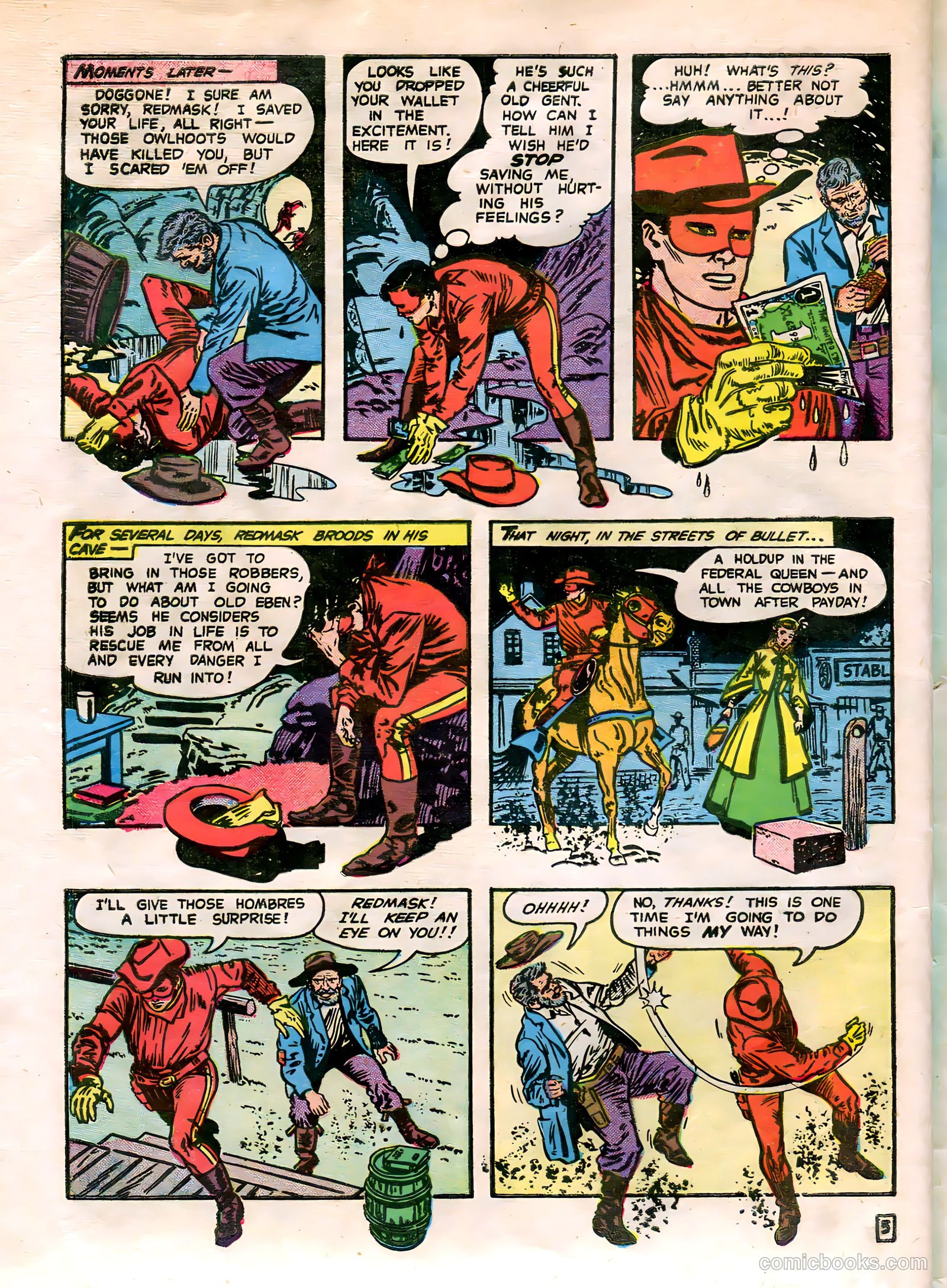 Red Mask #48 (1955) — page 33 of 37