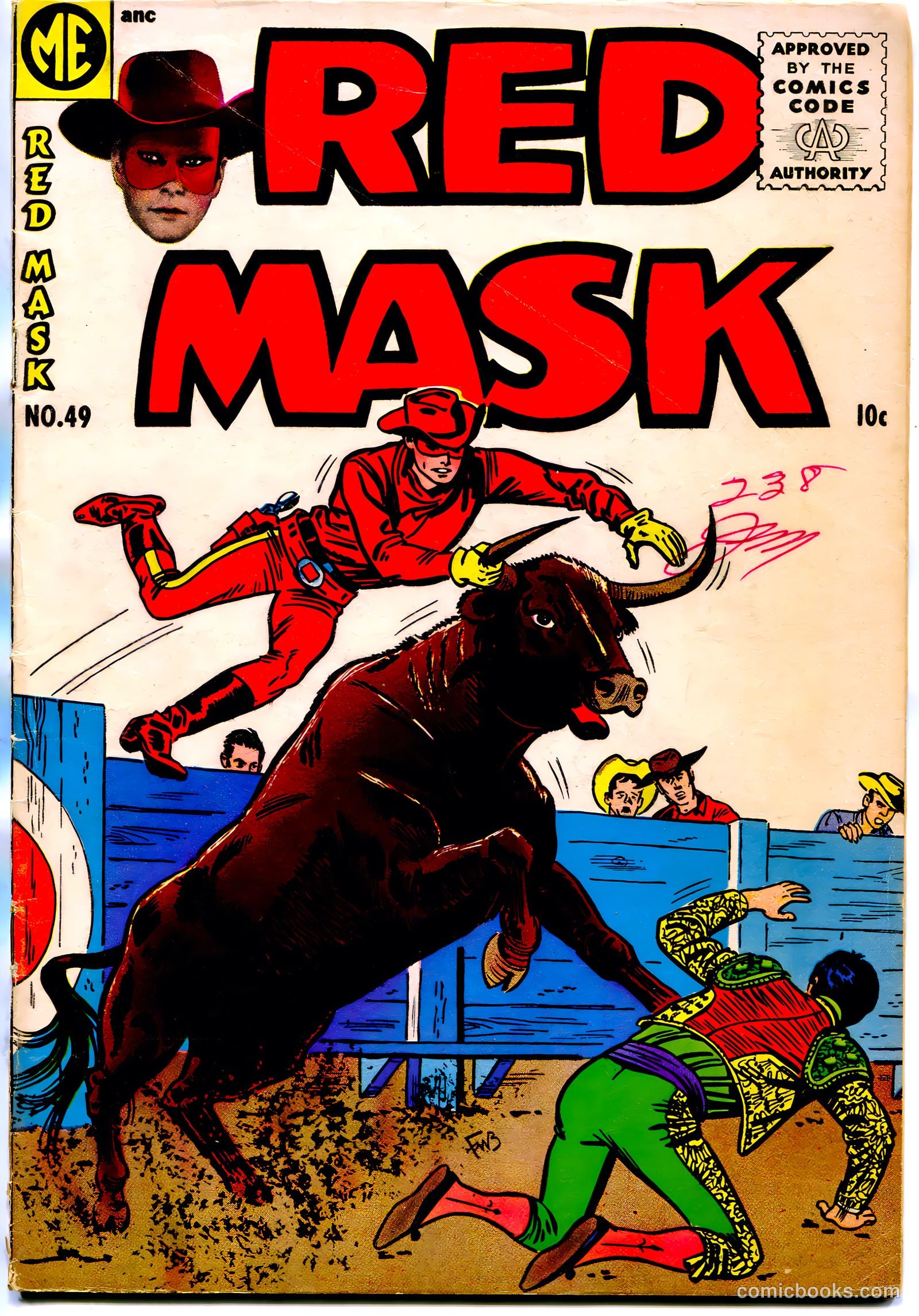 Red Mask #49 (1955) — page 2 of 37