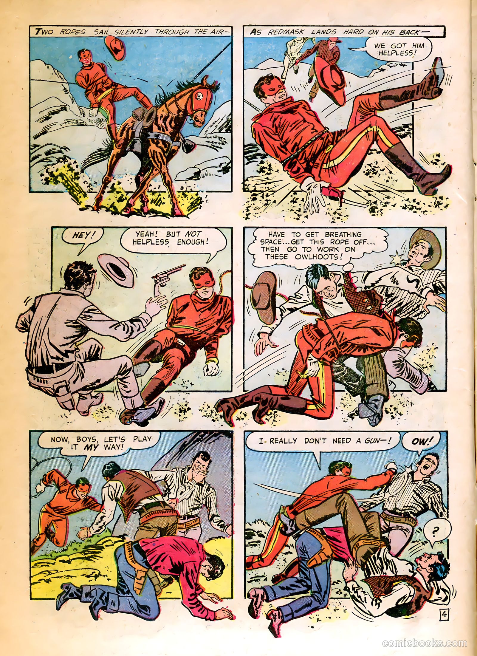 Red Mask #49 (1955) — page 7 of 37