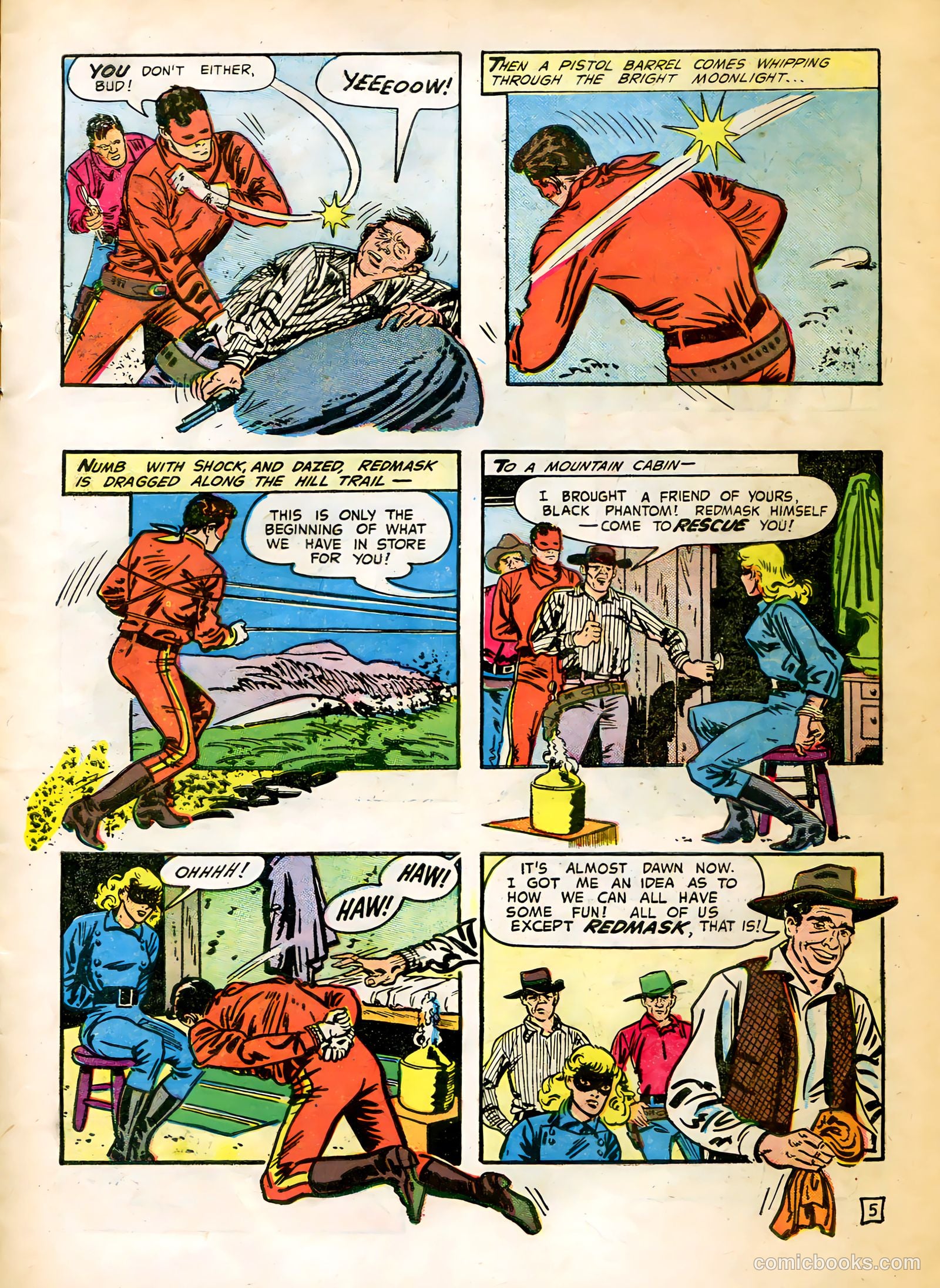 Red Mask #49 (1955) — page 8 of 37
