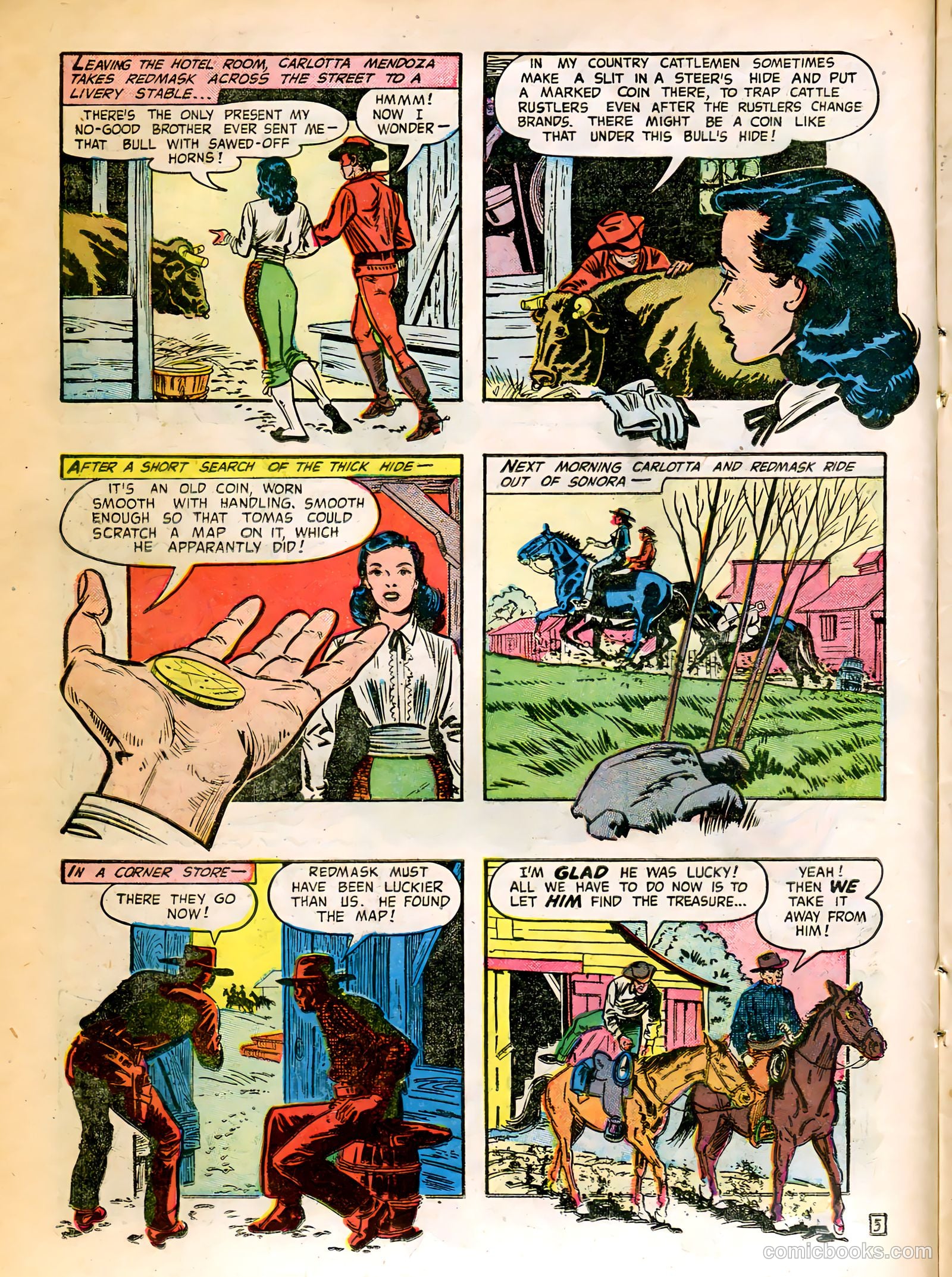 Red Mask #49 (1955) — page 15 of 37