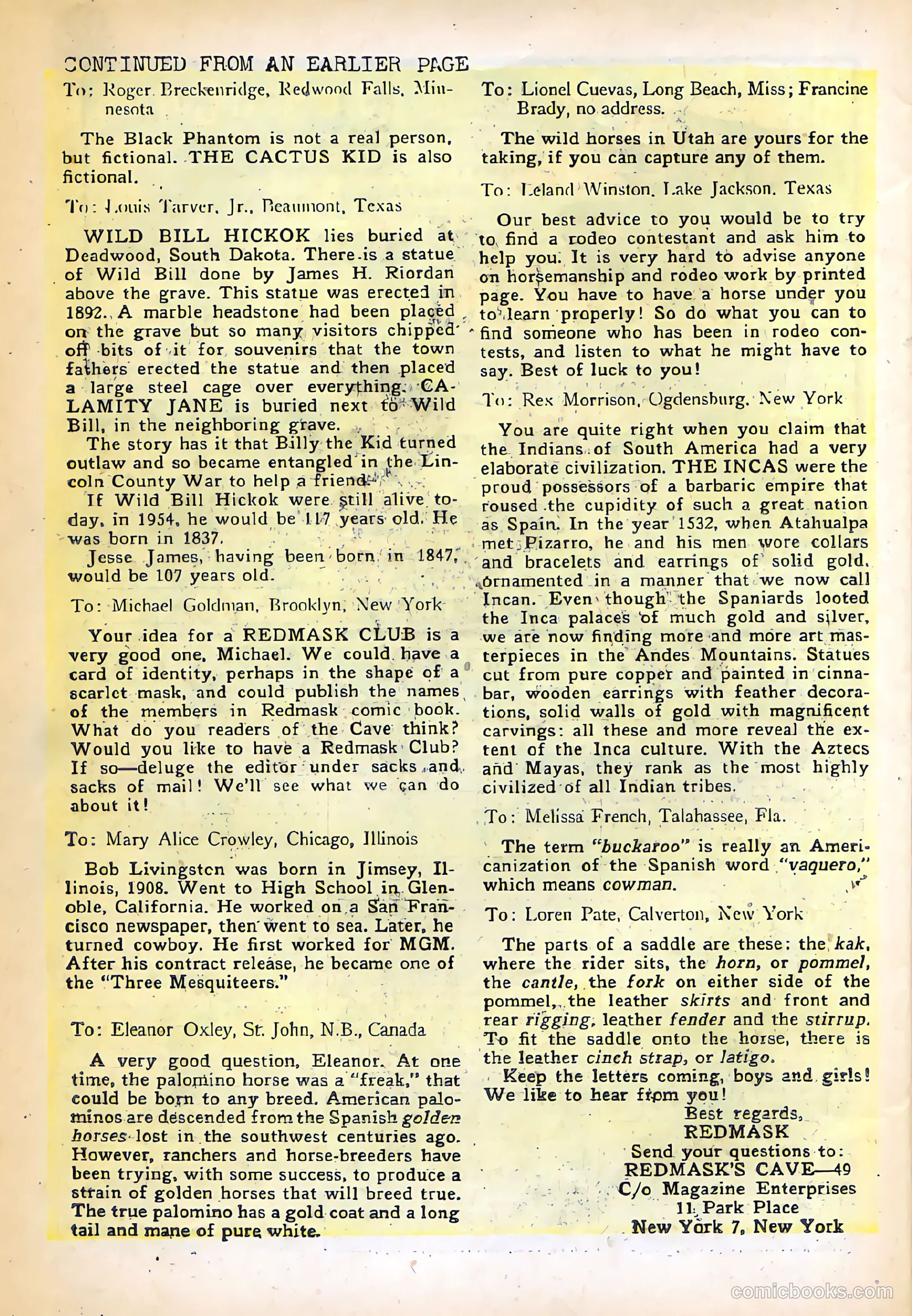 Red Mask #49 (1955) — page 27 of 37
