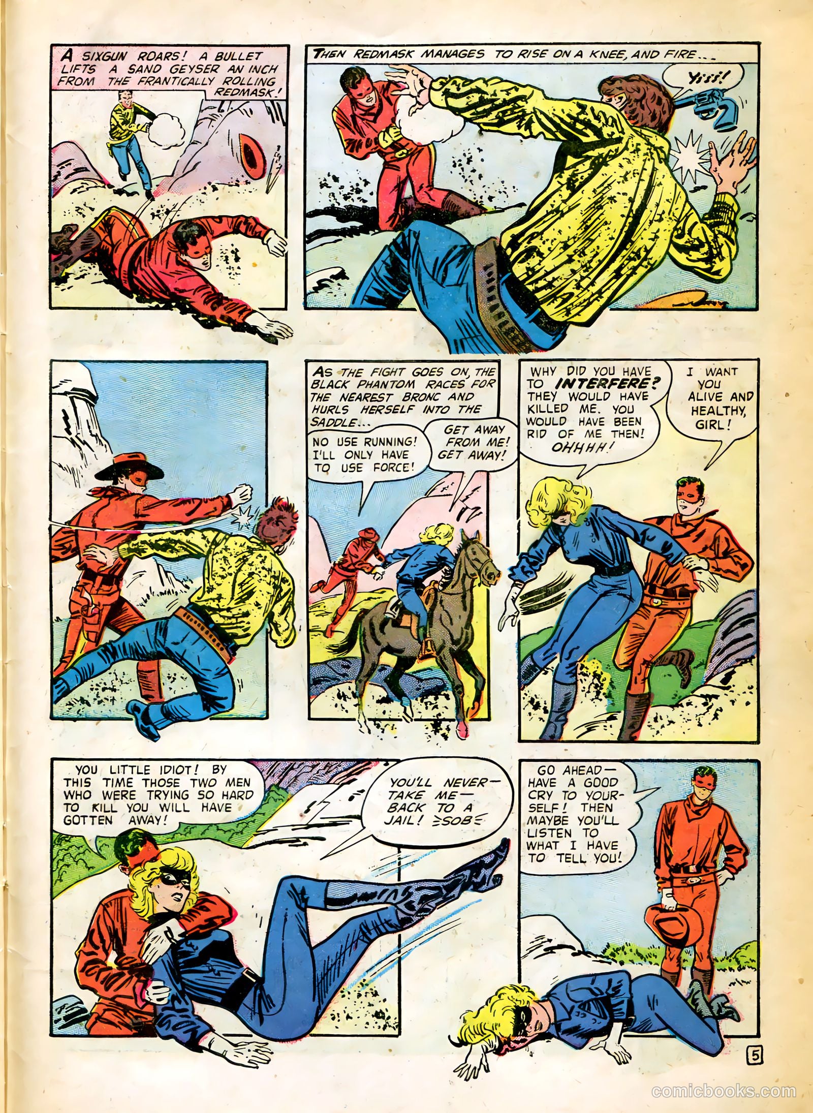 Red Mask #49 (1955) — page 32 of 37