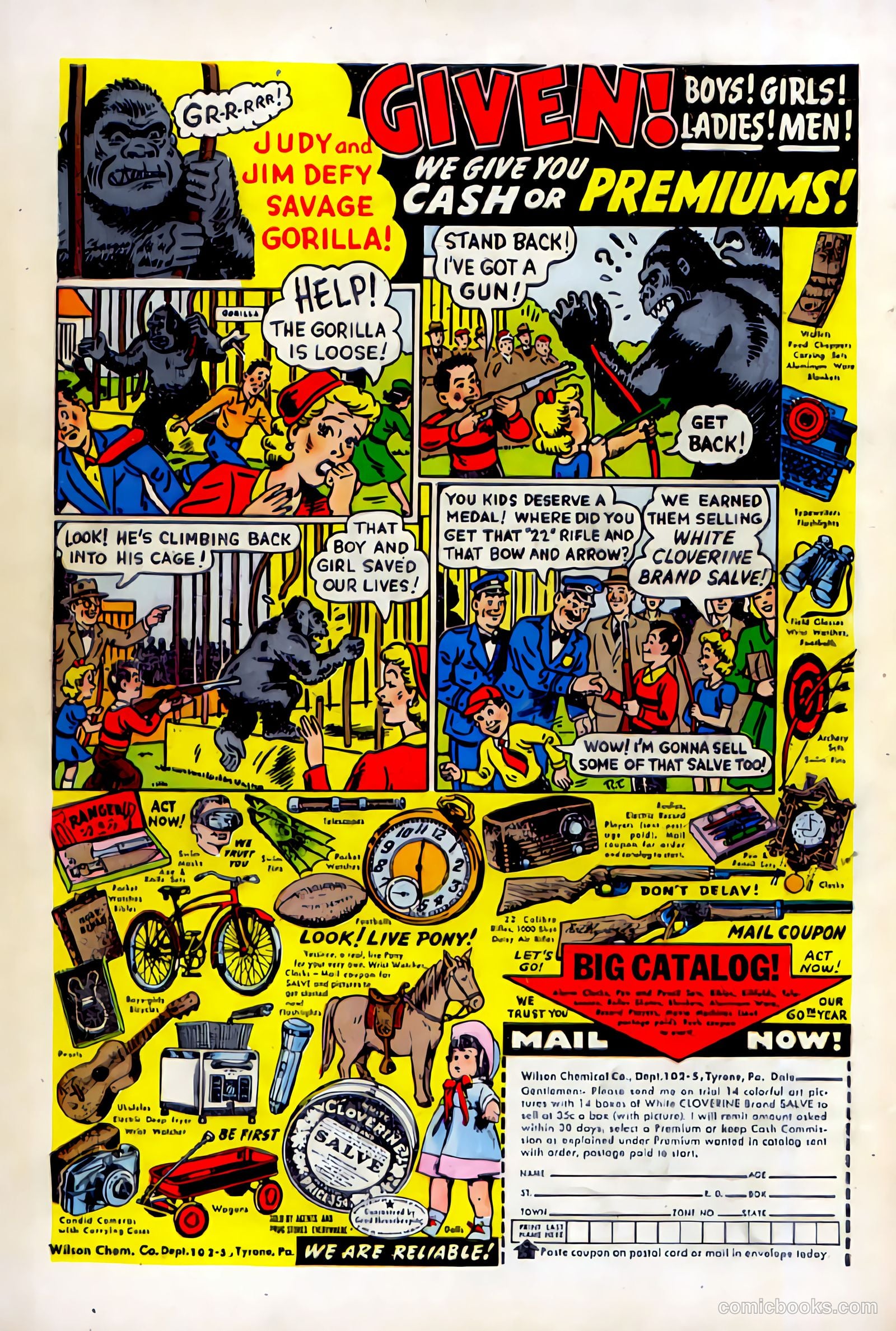 Red Mask #49 (1955) — page 37 of 37