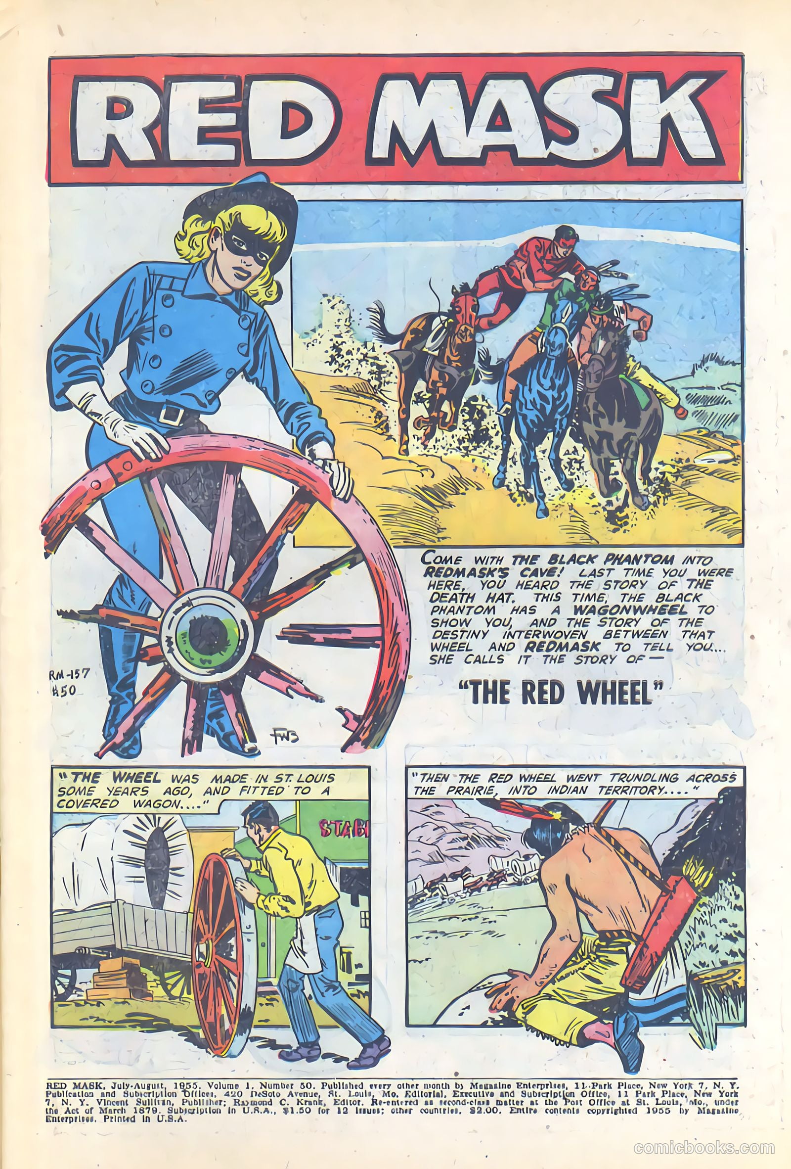 Red Mask #50 (1955) — page 3 of 36