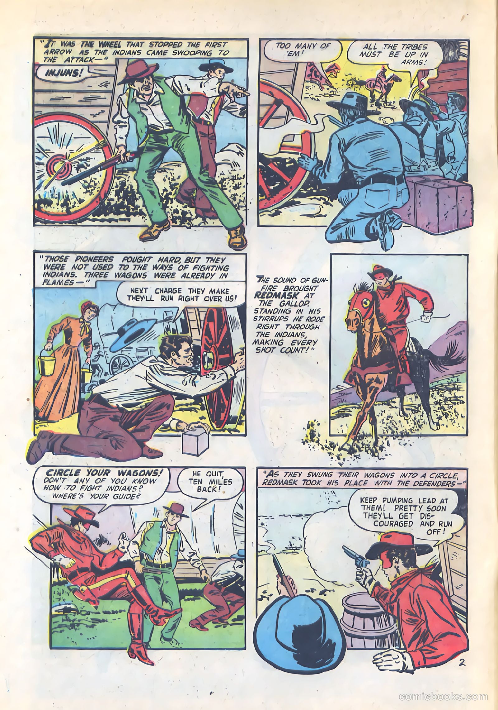 Red Mask #50 (1955) — page 4 of 36