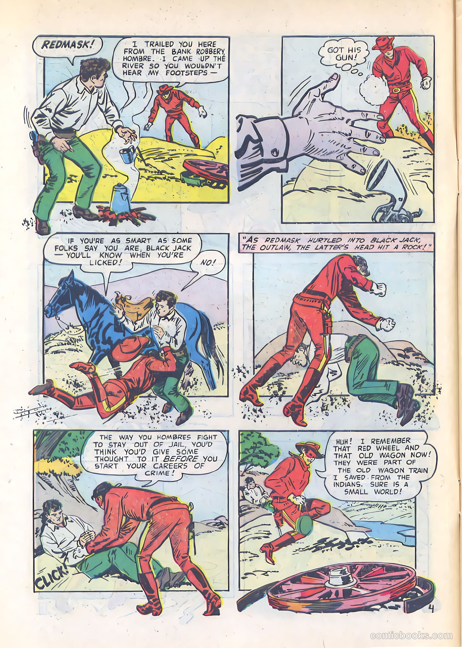 Red Mask #50 (1955) — page 6 of 36