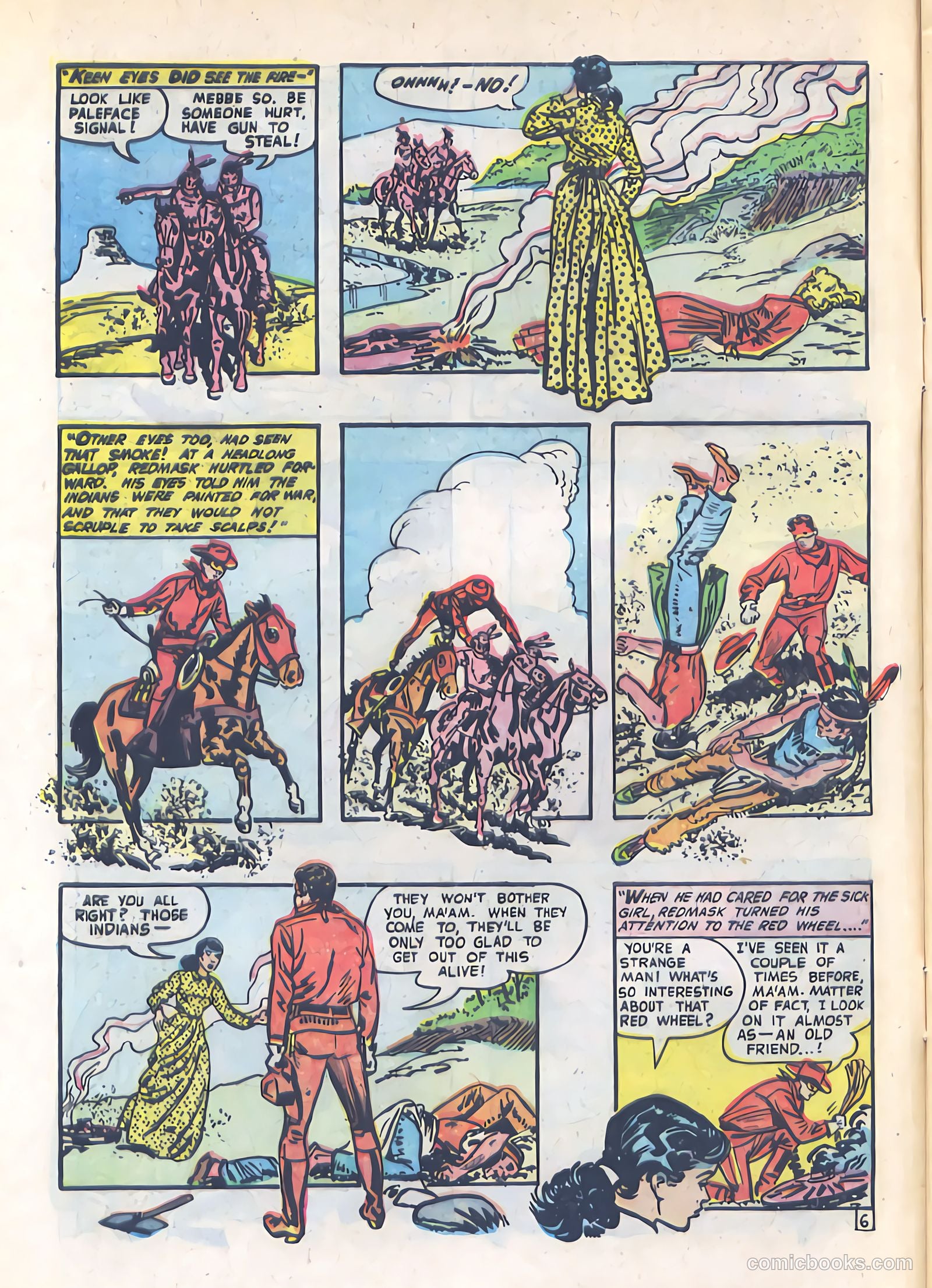 Red Mask #50 (1955) — page 8 of 36