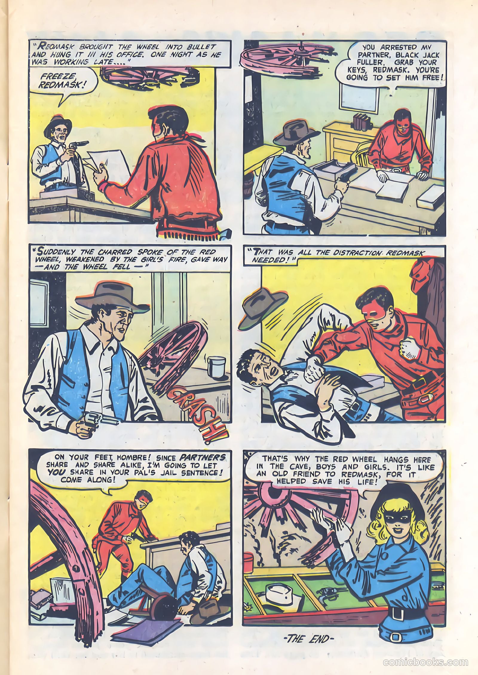 Red Mask #50 (1955) — page 9 of 36