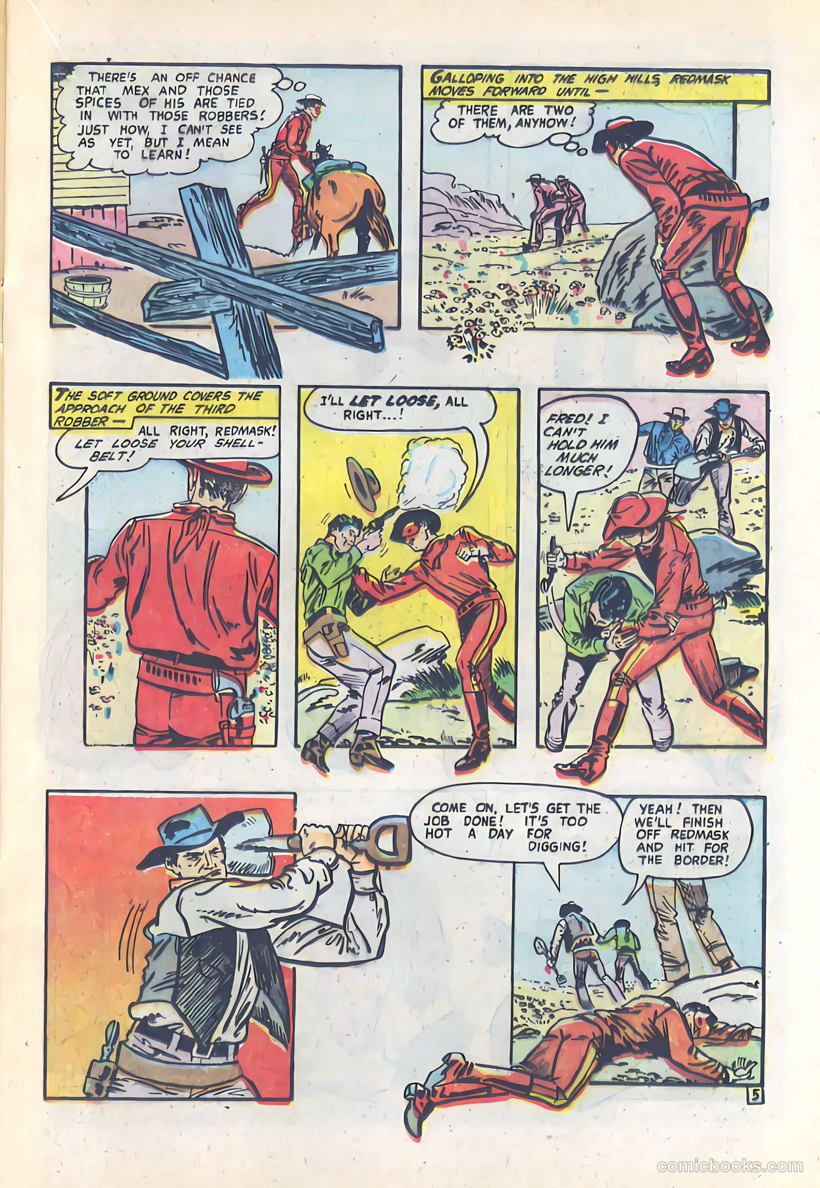 Red Mask #50 (1955) — page 17 of 36