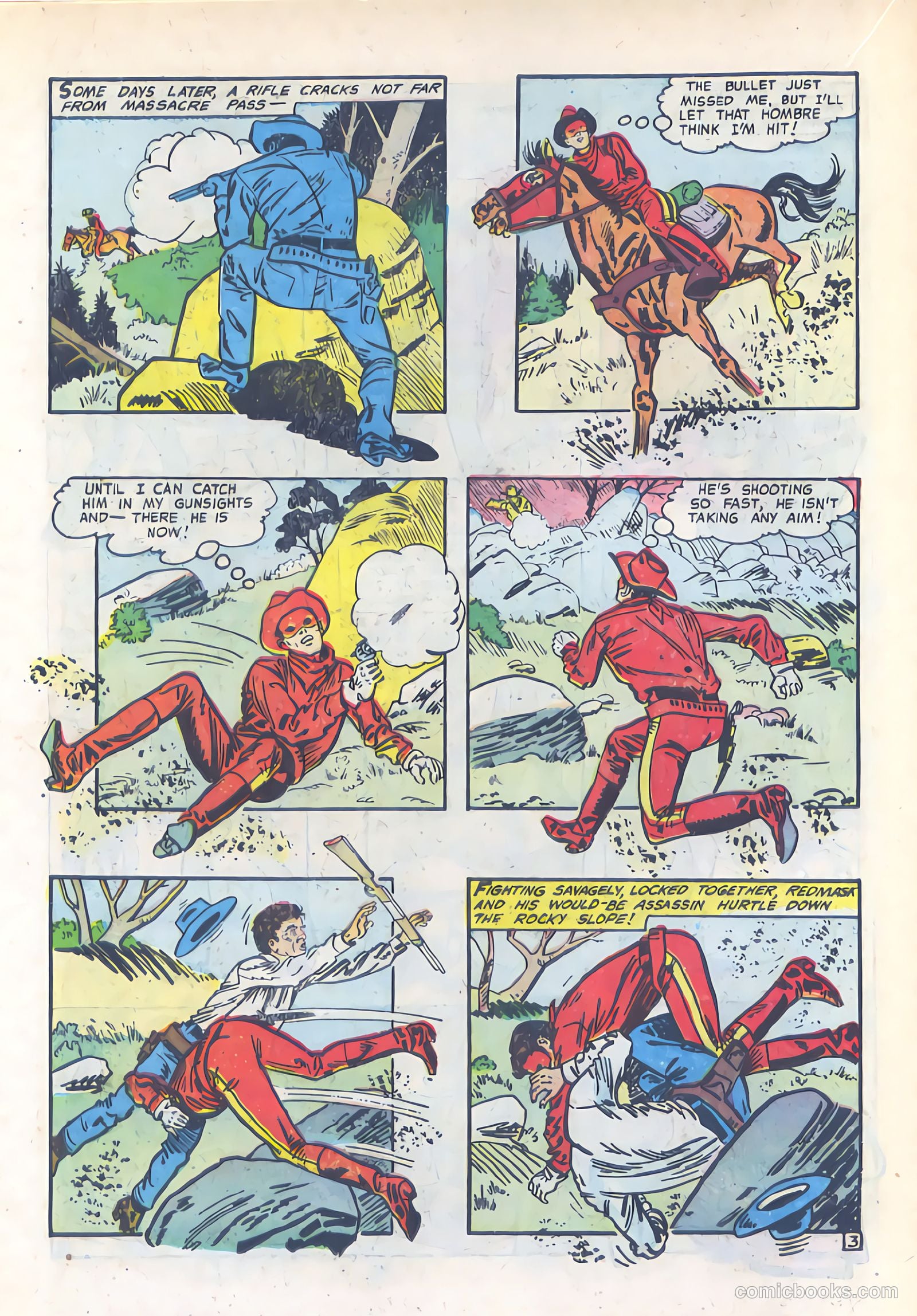 Red Mask #50 (1955) — page 22 of 36