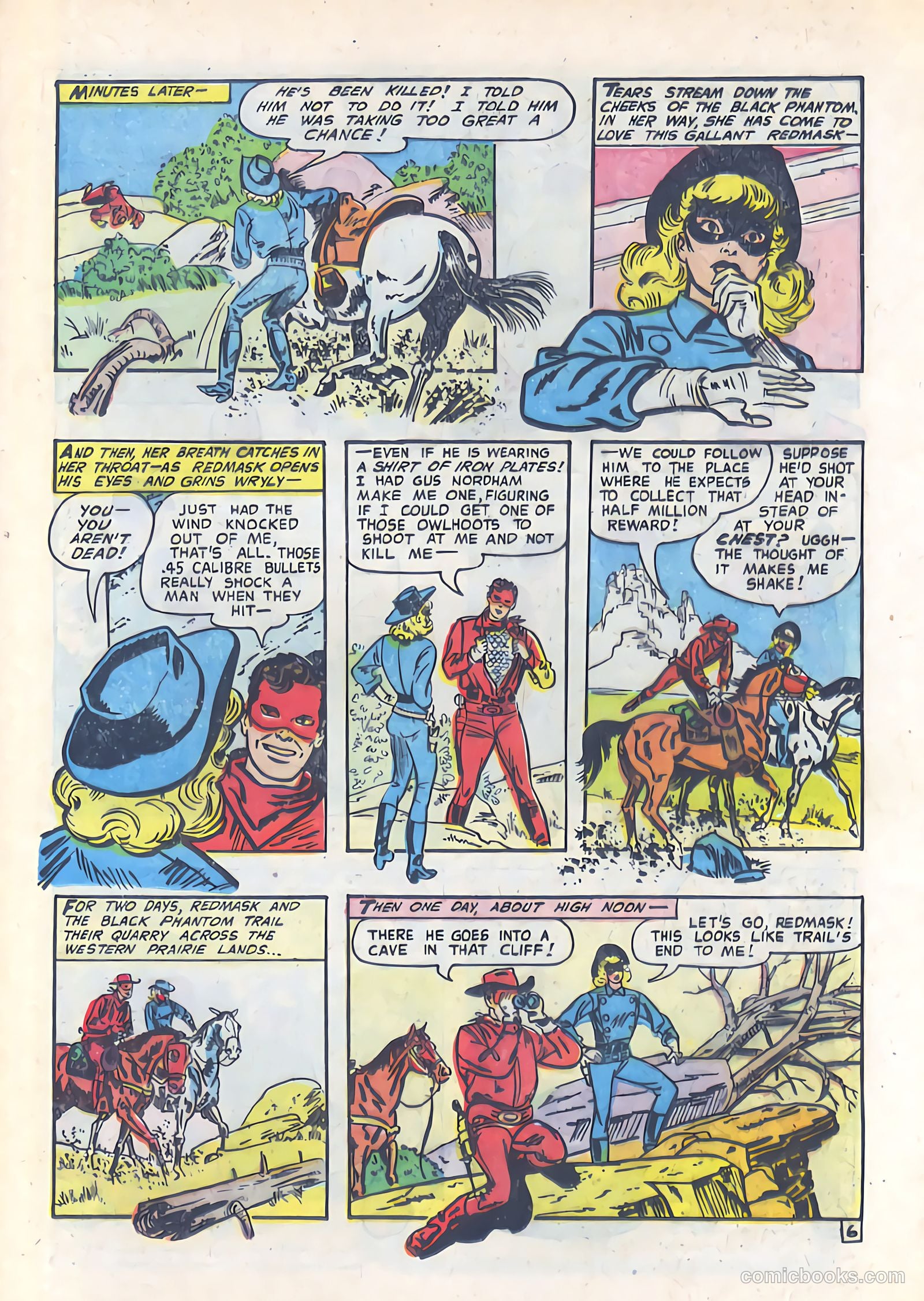 Red Mask #50 (1955) — page 25 of 36