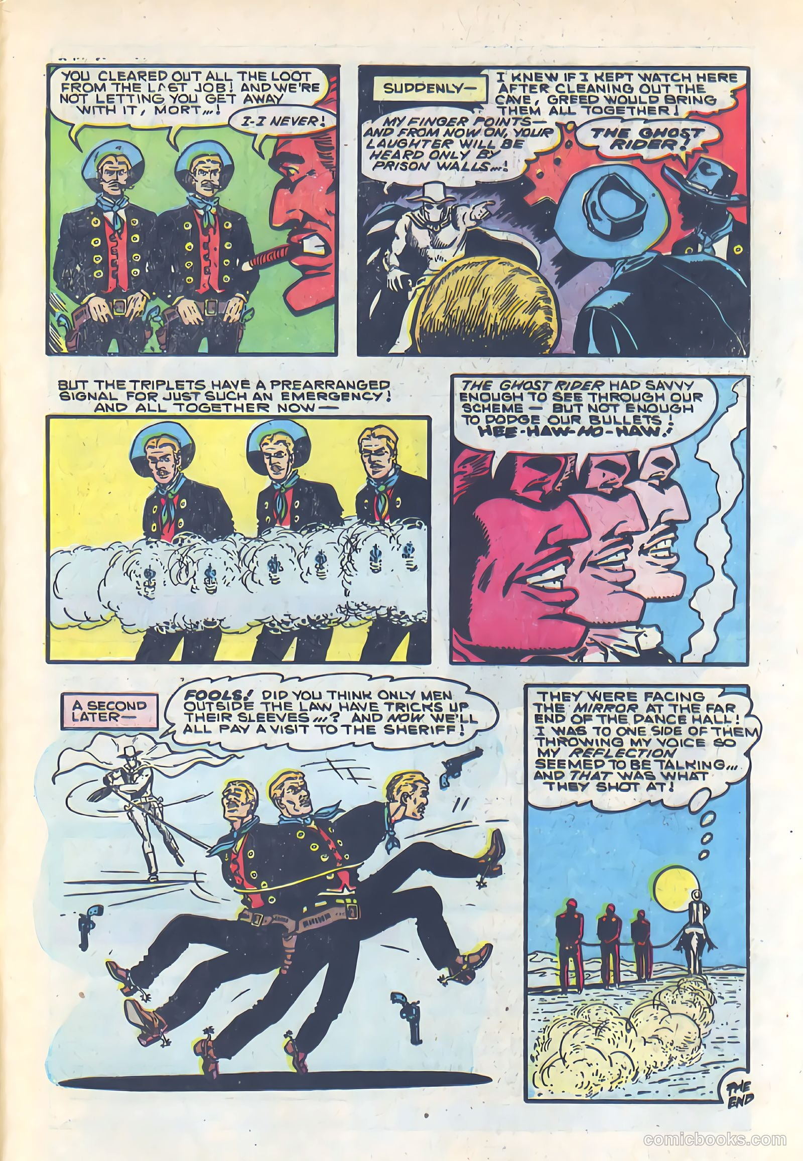 Red Mask #50 (1955) — page 33 of 36