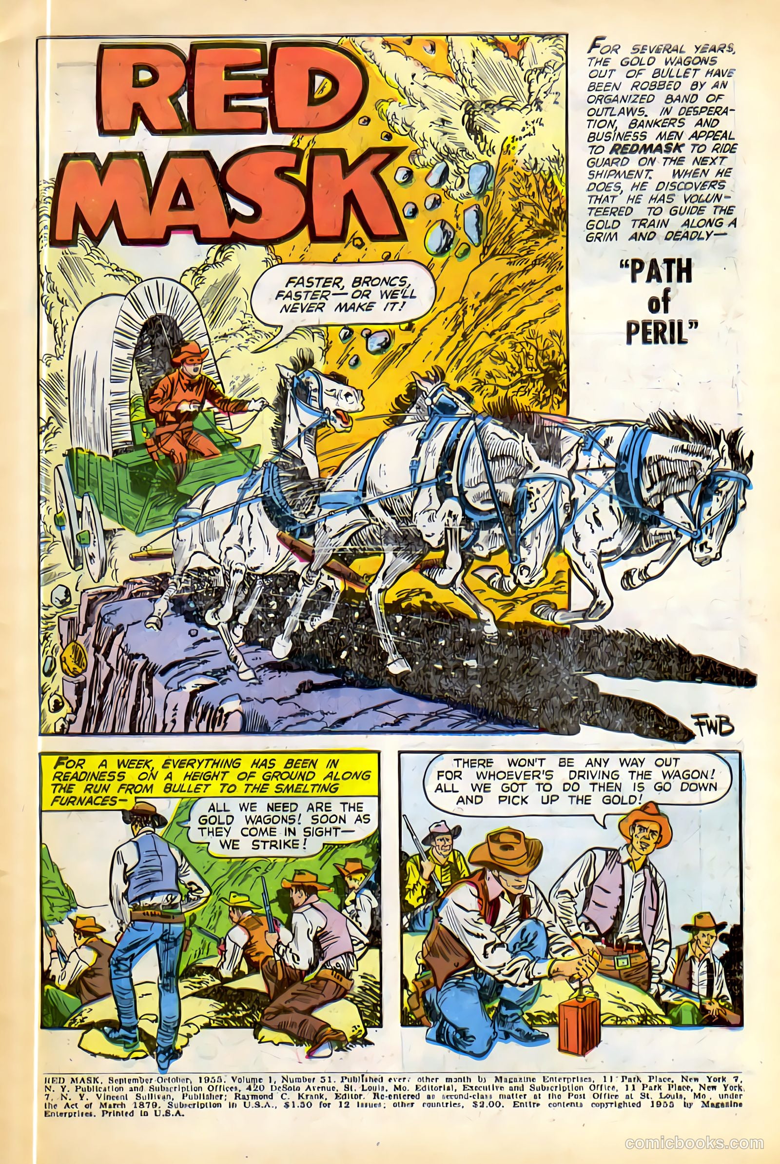 Red Mask #51 (1955) — page 3 of 36