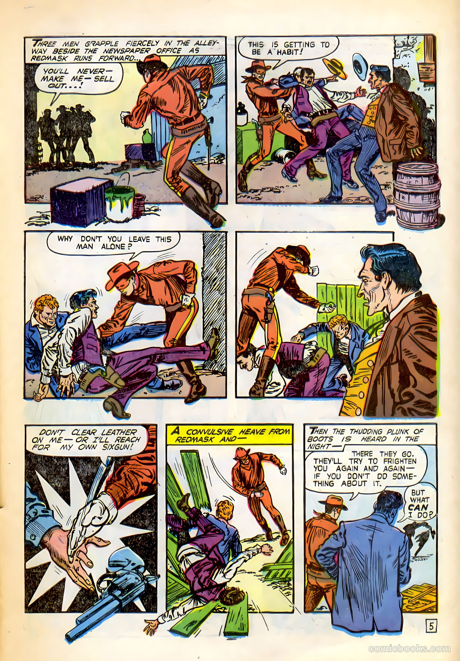 Red Mask #51 (1955) — page 31 of 36