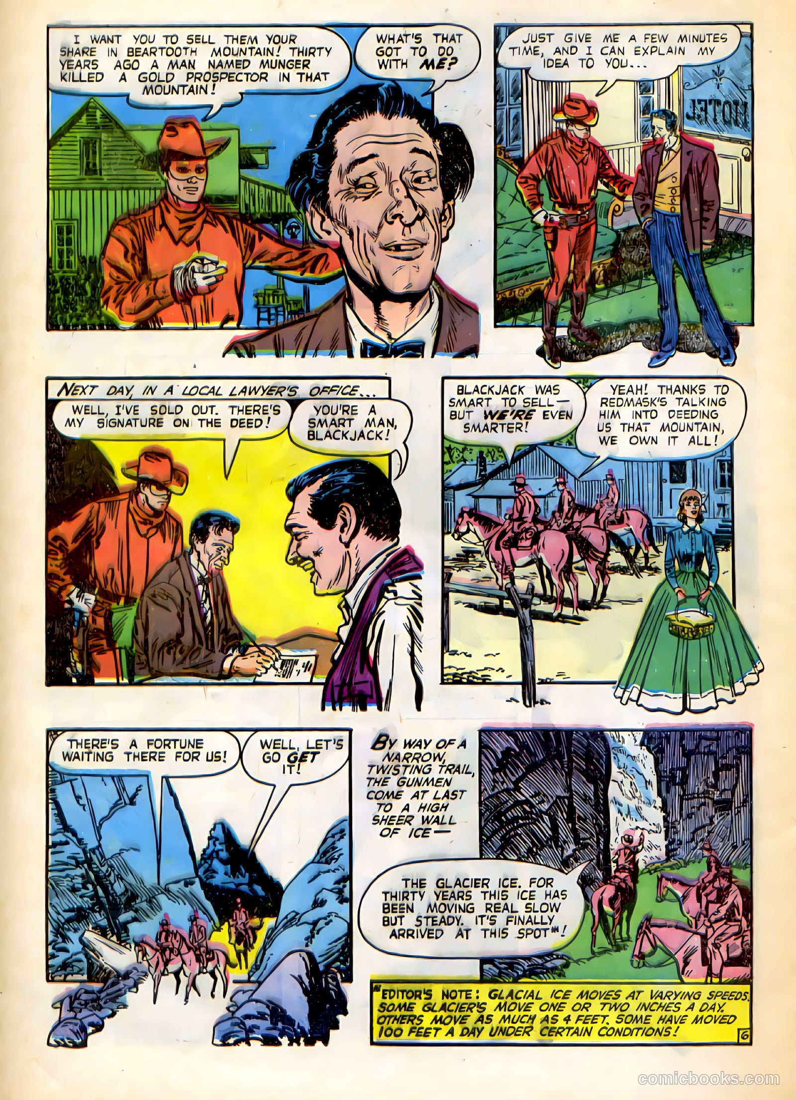 Red Mask #51 (1955) — page 32 of 36