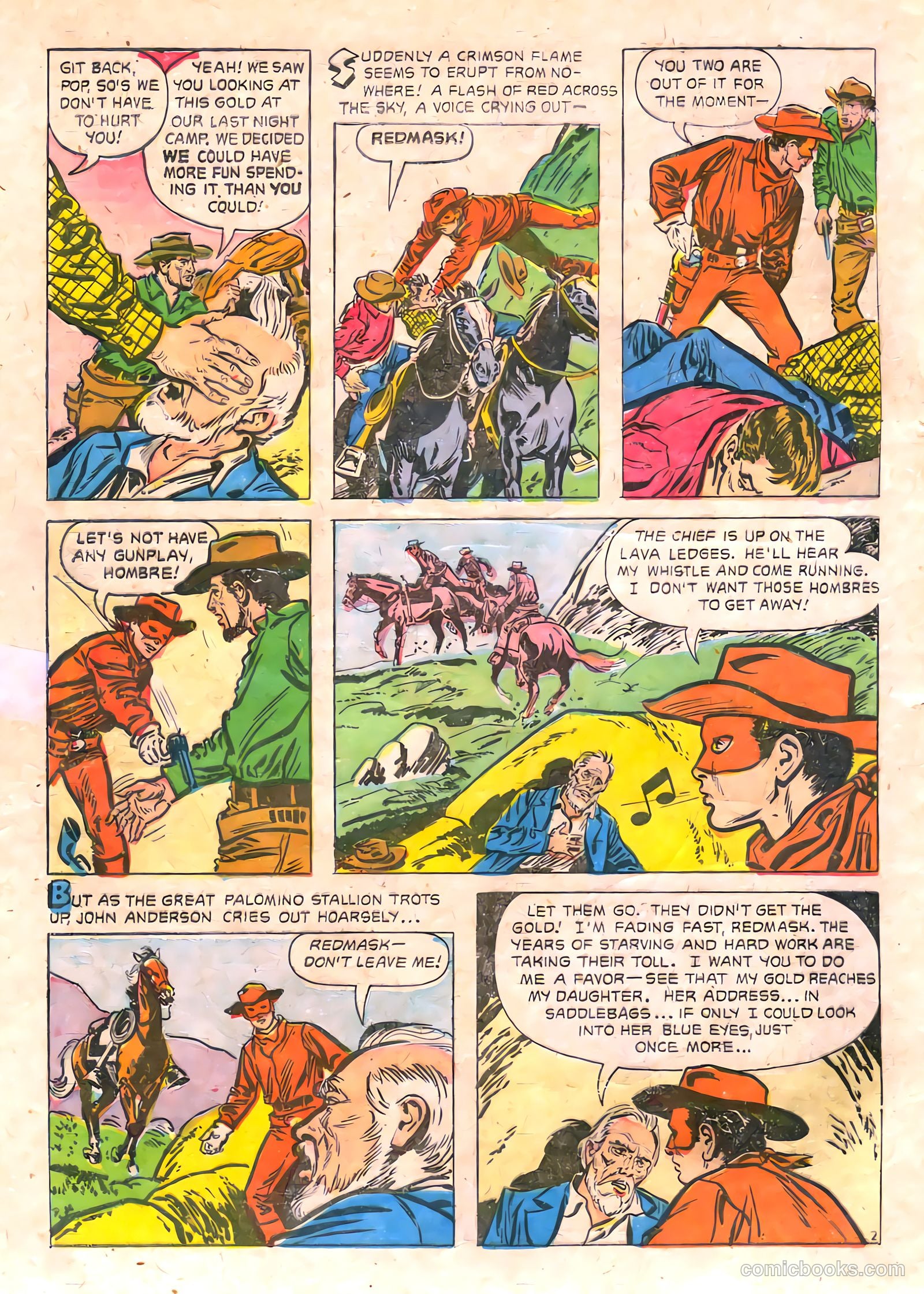 Red Mask #52 (1956) — page 4 of 36