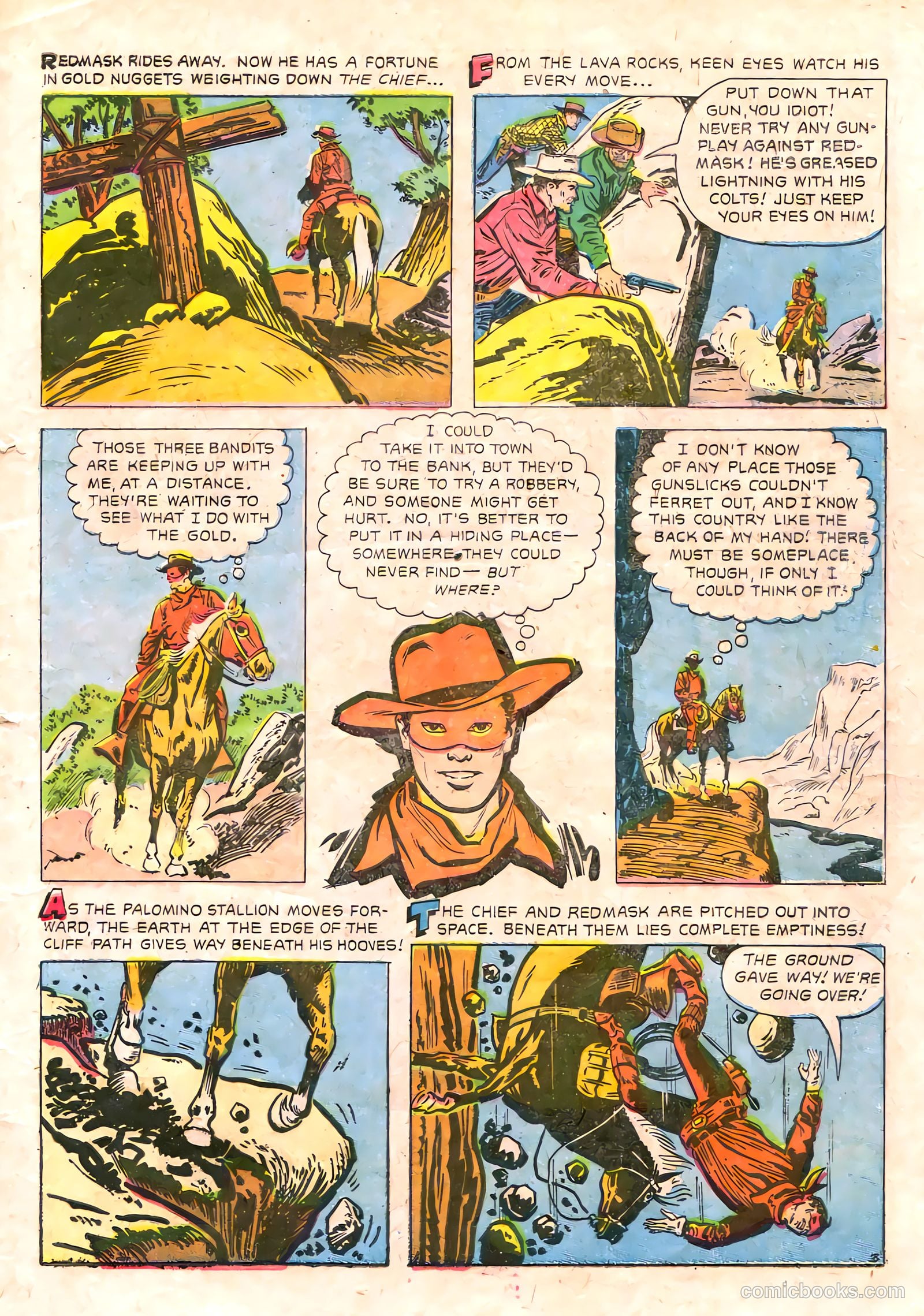 Red Mask #52 (1956) — page 5 of 36