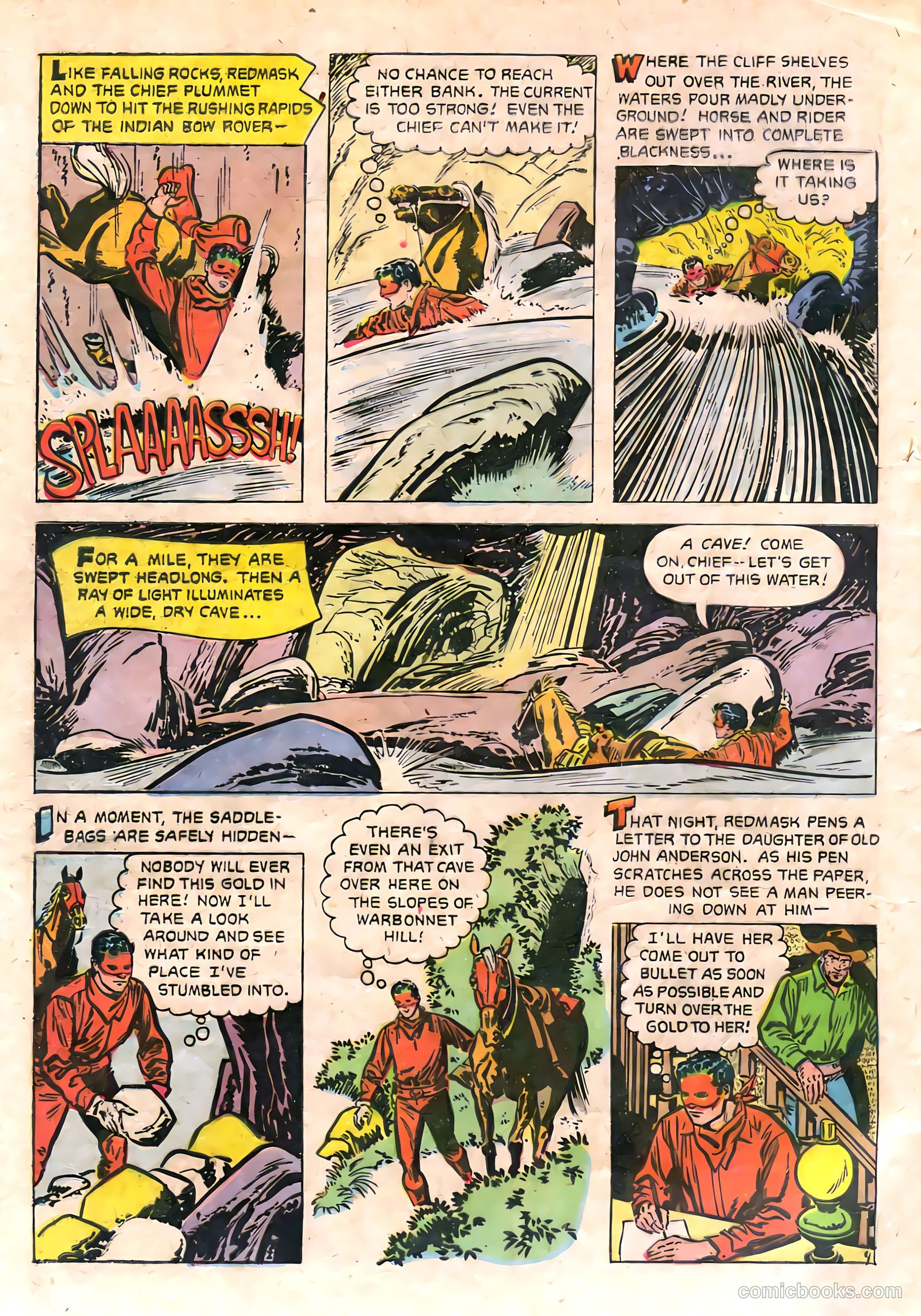 Red Mask #52 (1956) — page 6 of 36