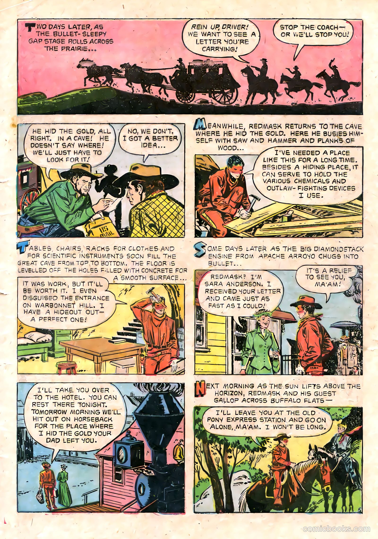 Red Mask #52 (1956) — page 7 of 36