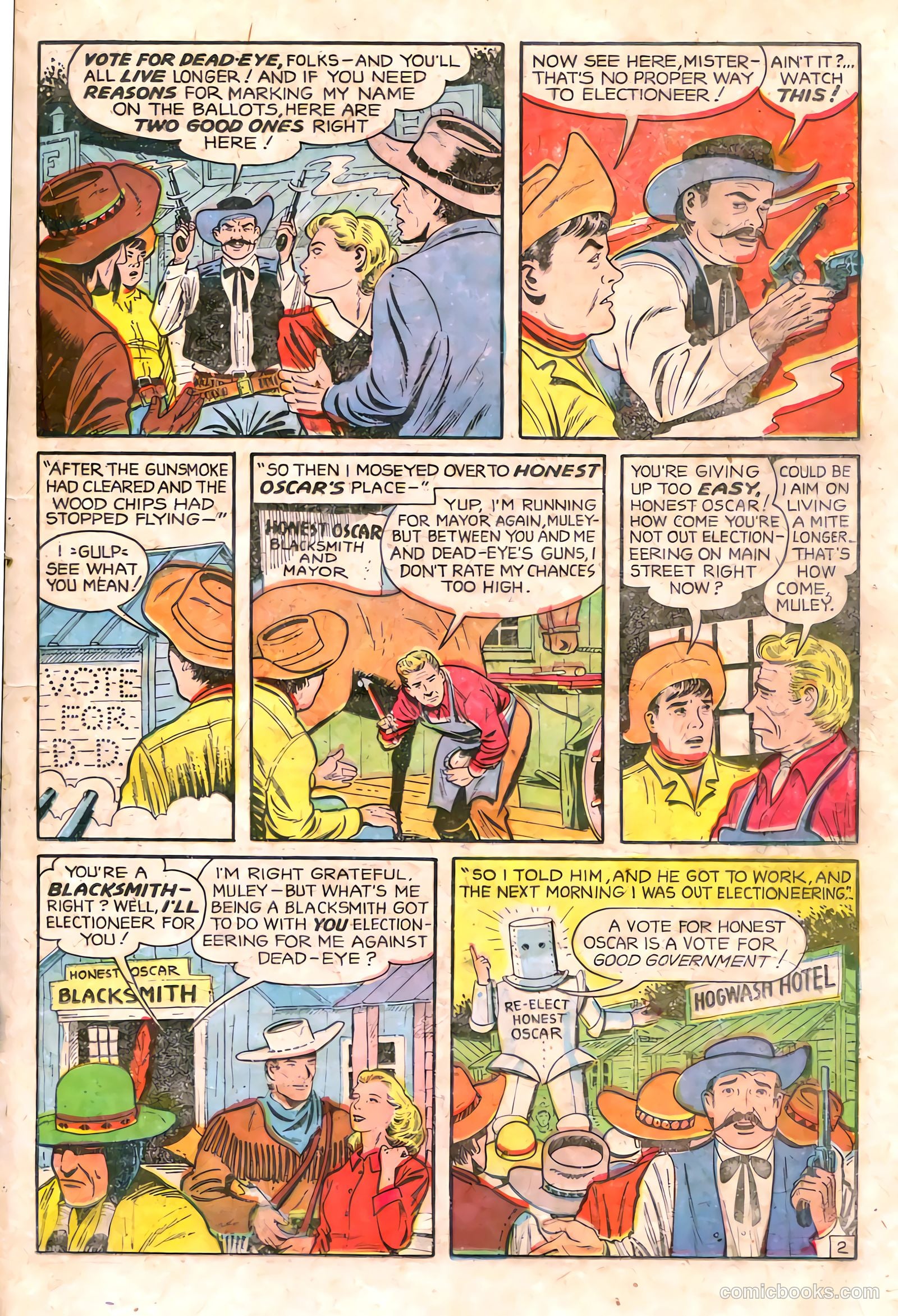 Red Mask #52 (1956) — page 19 of 36
