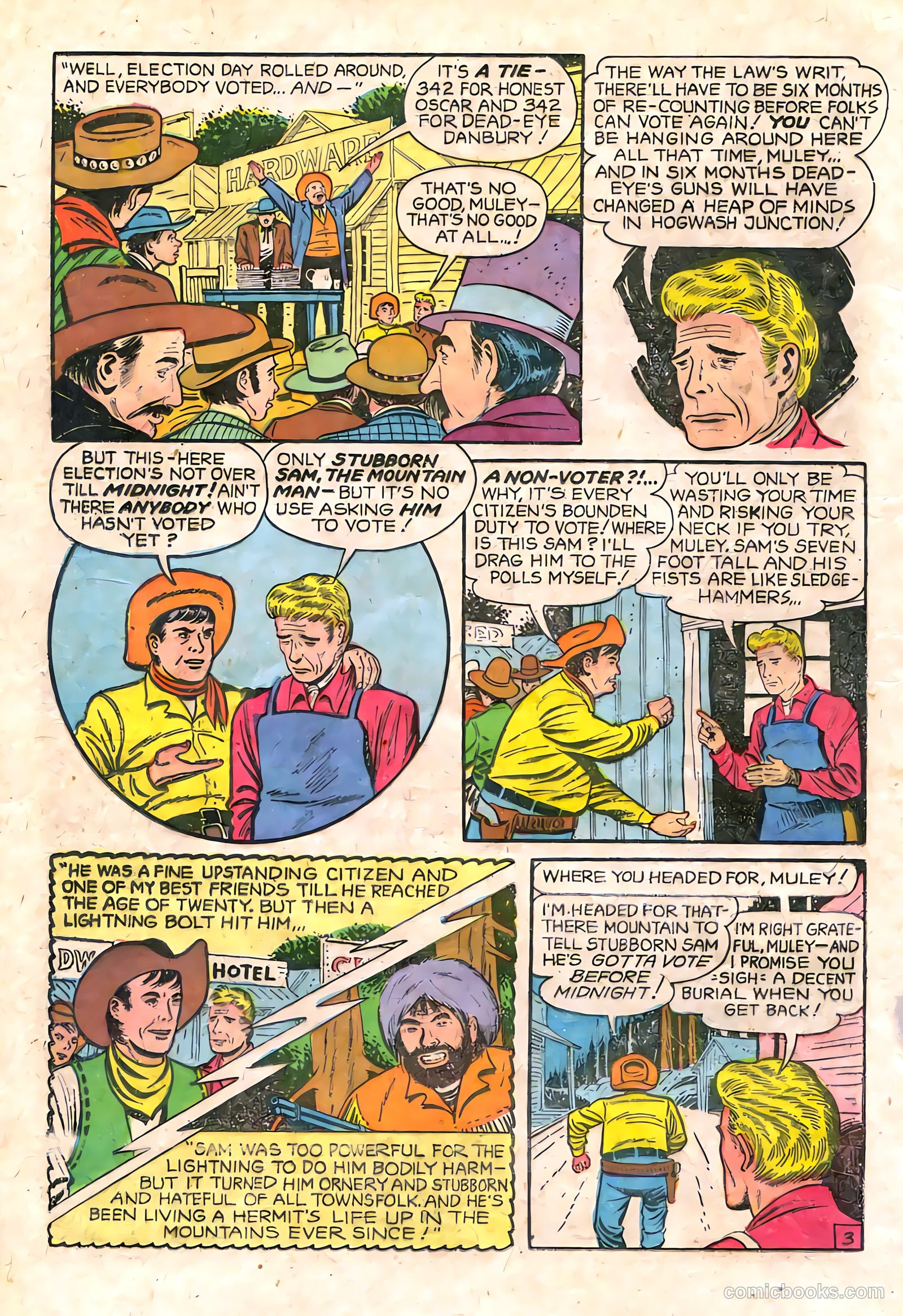 Red Mask #52 (1956) — page 20 of 36