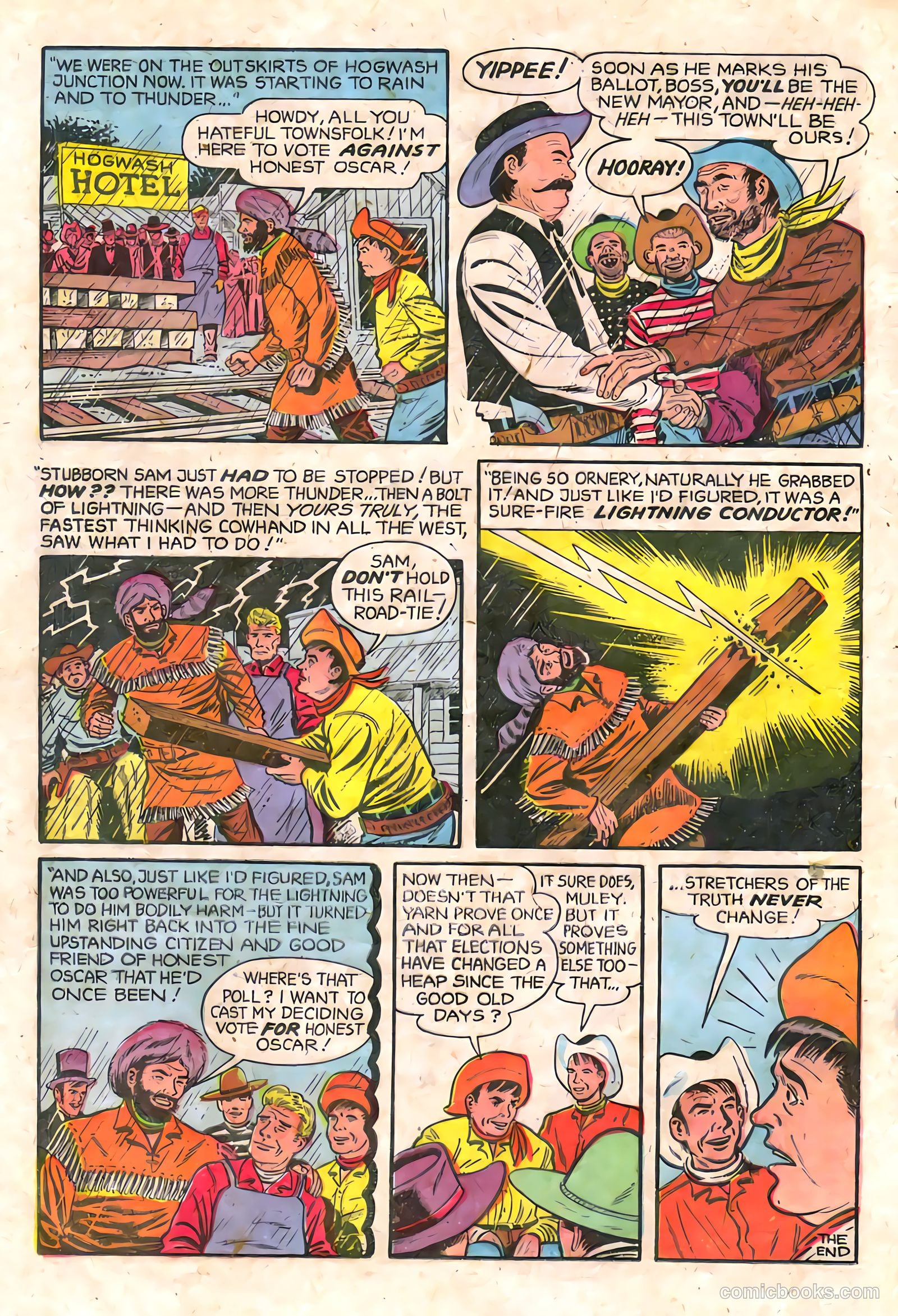 Red Mask #52 (1956) — page 22 of 36