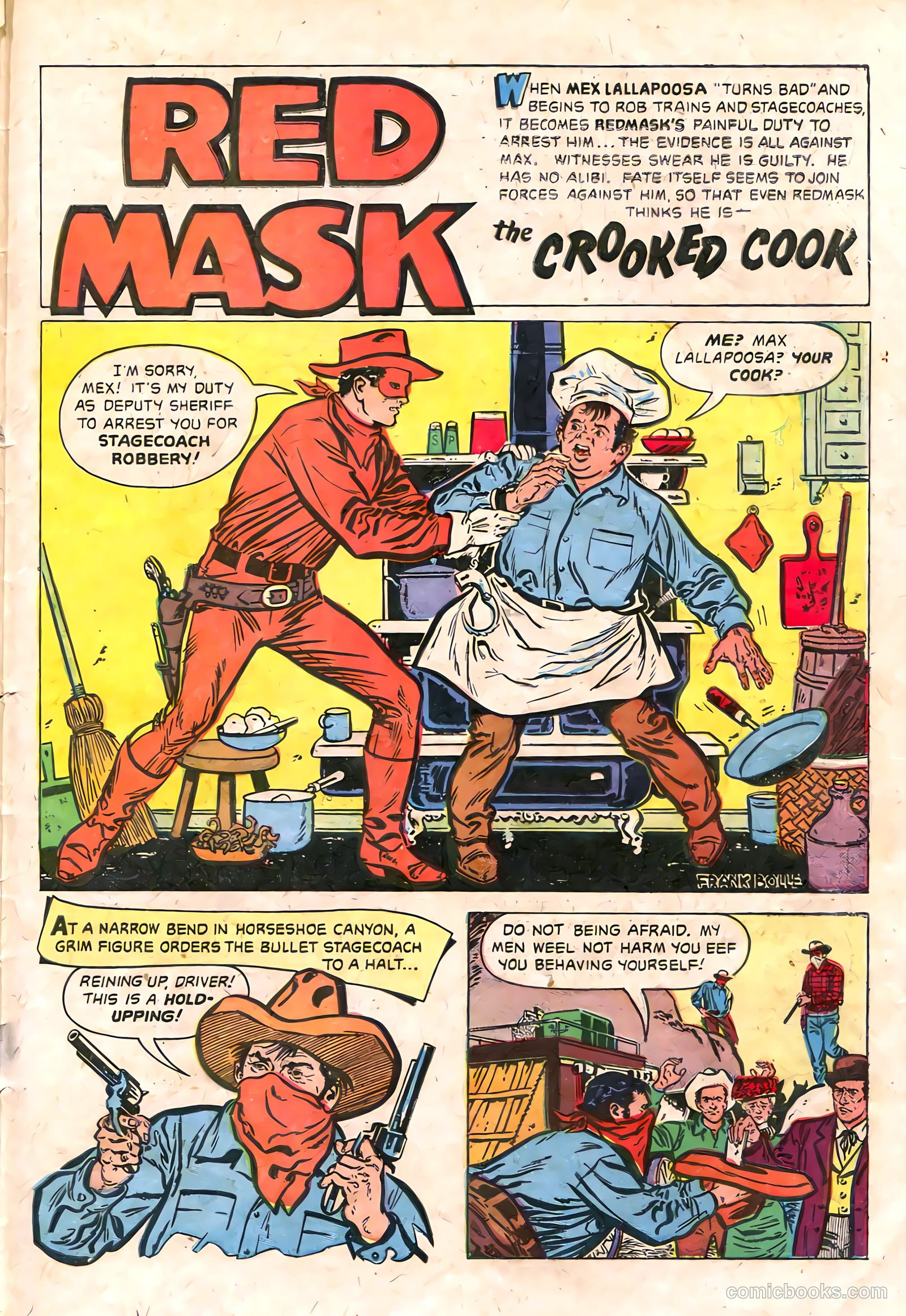 Red Mask #52 (1956) — page 27 of 36
