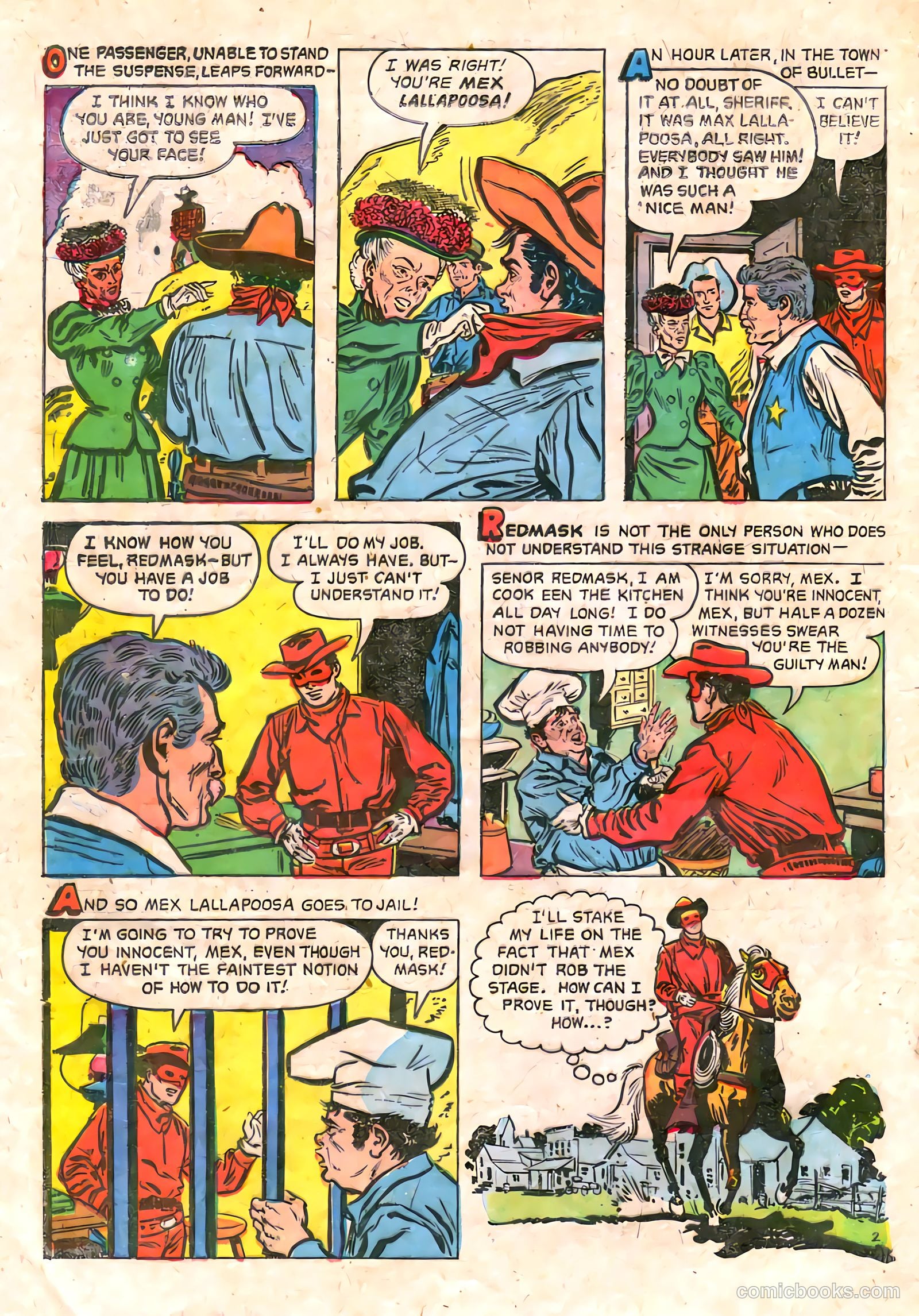 Red Mask #52 (1956) — page 28 of 36