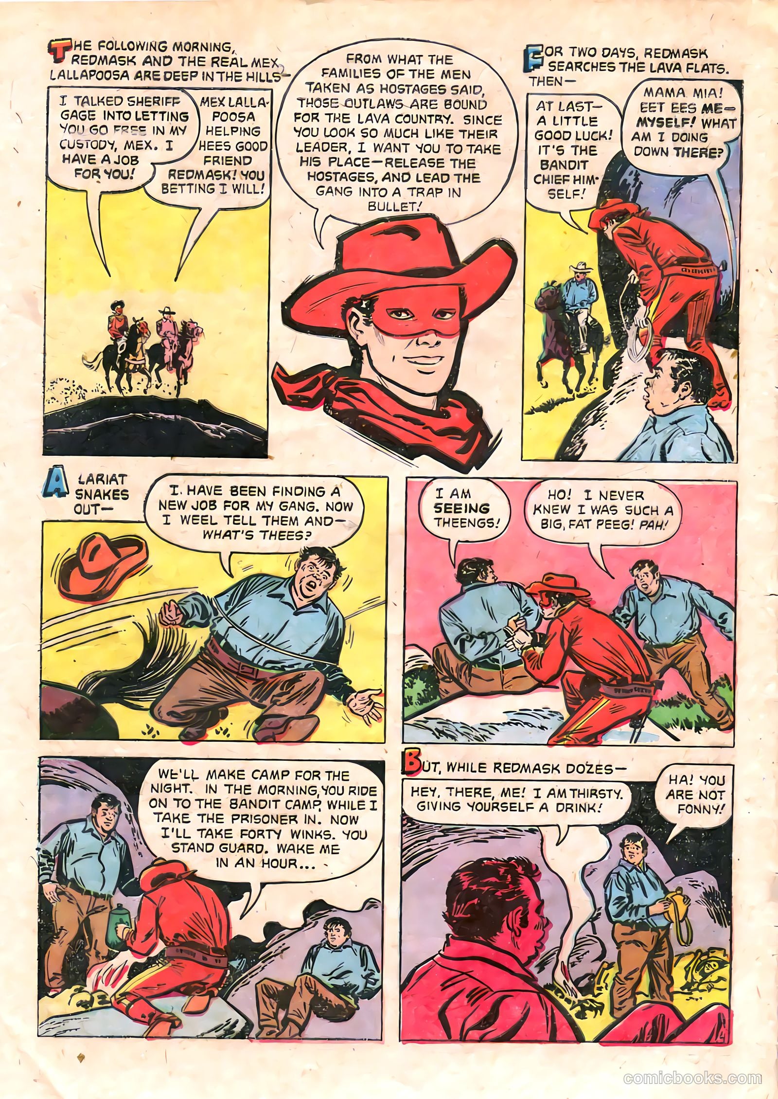 Red Mask #52 (1956) — page 30 of 36
