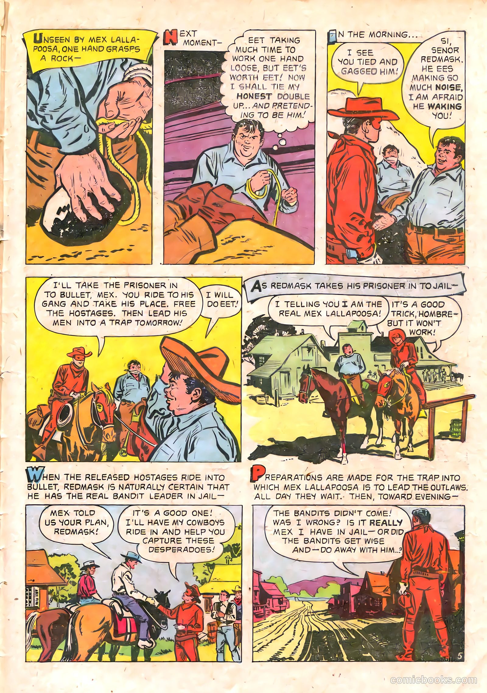 Red Mask #52 (1956) — page 31 of 36