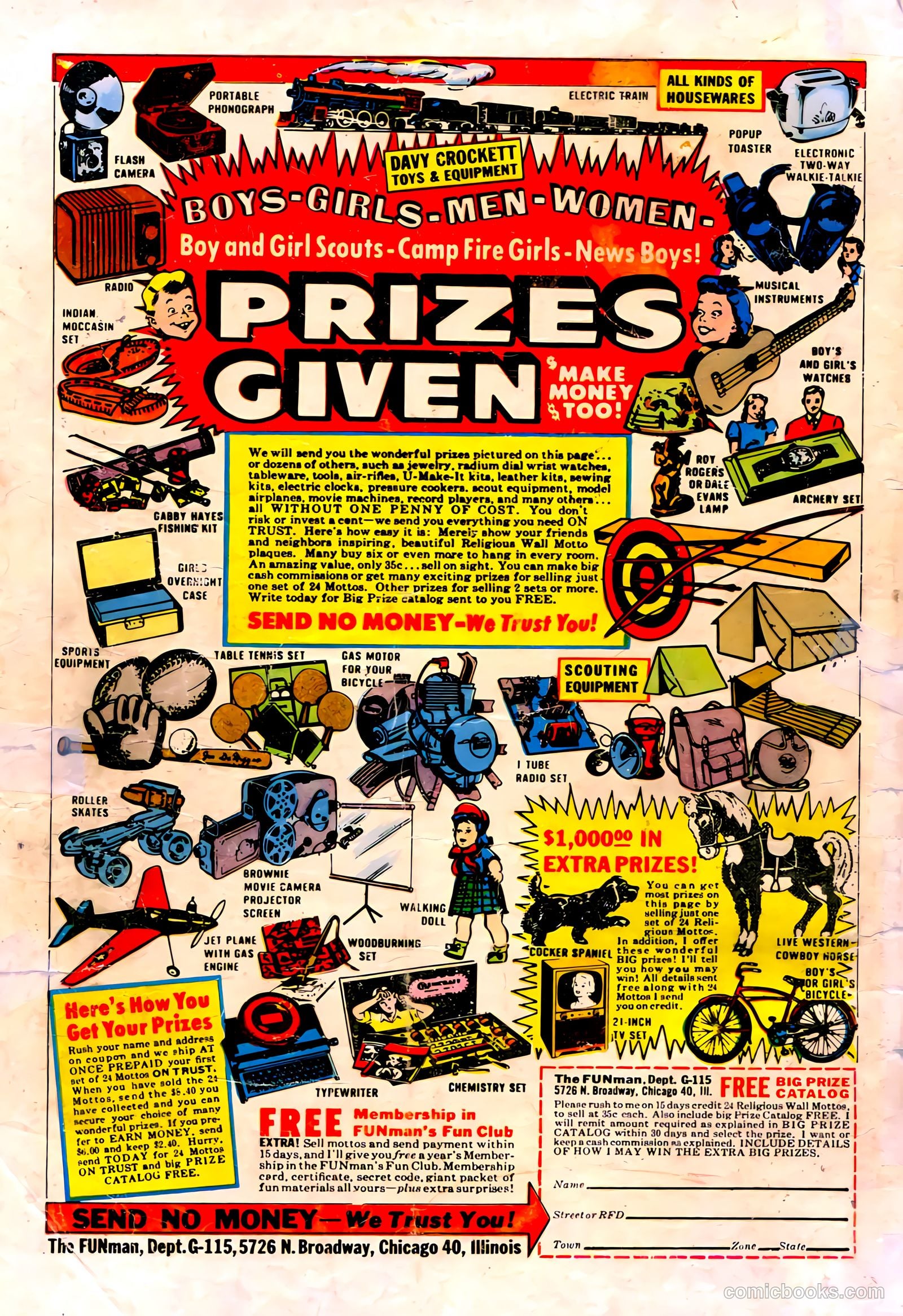 Red Mask #52 (1956) — page 36 of 36