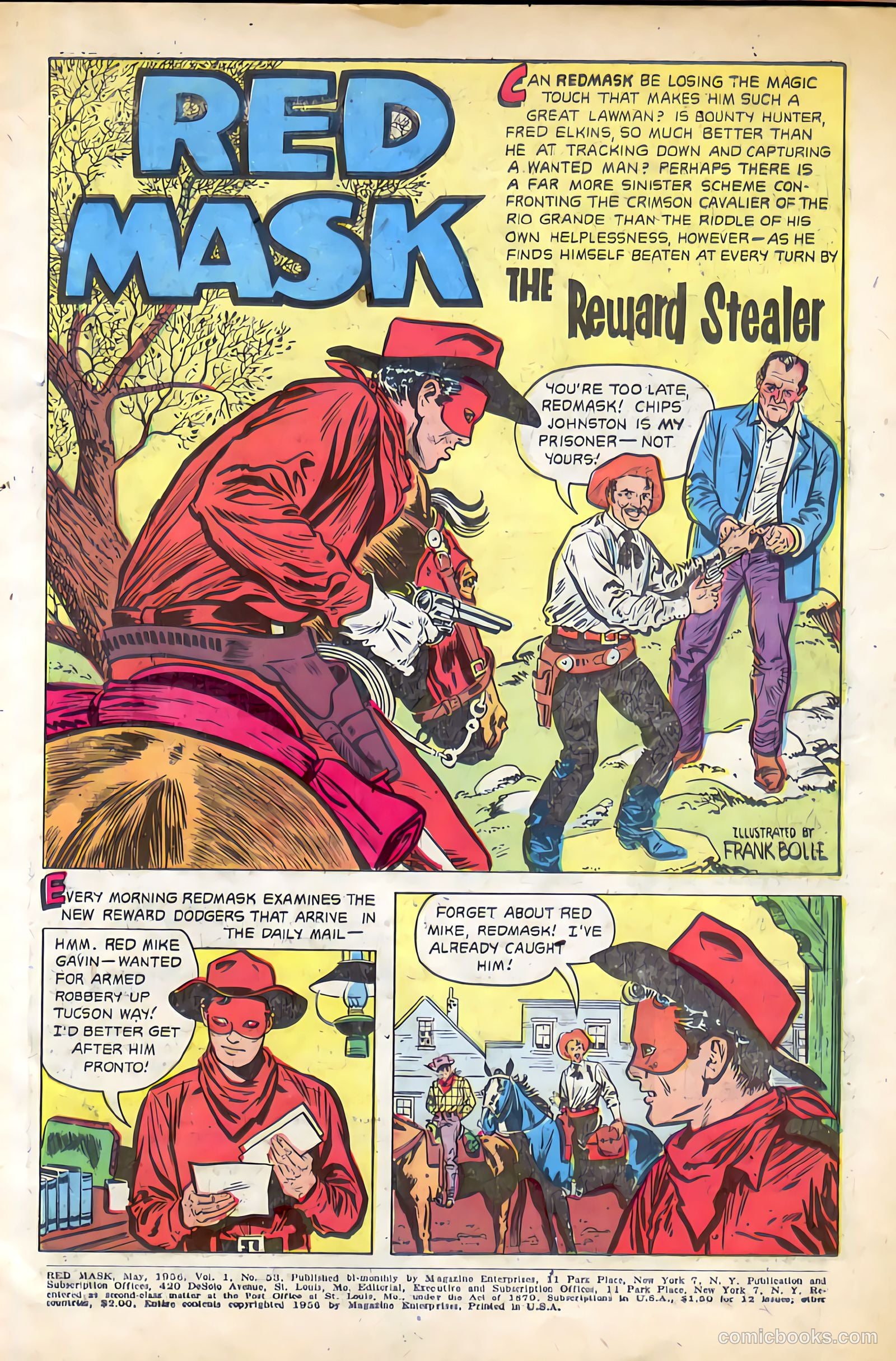 Red Mask #53 (1956) — page 3 of 36