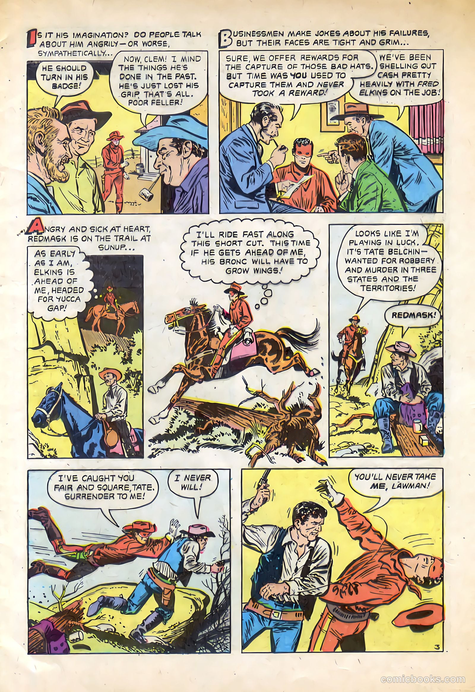 Red Mask #53 (1956) — page 5 of 36