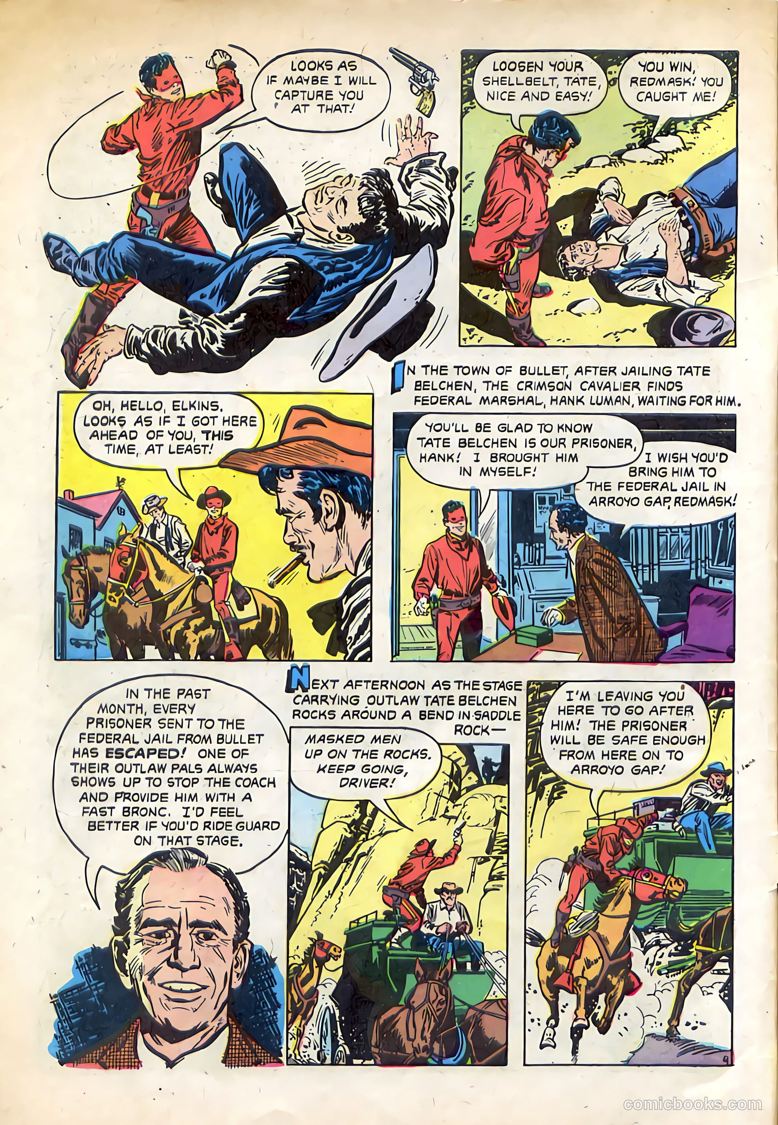 Red Mask #53 (1956) — page 6 of 36