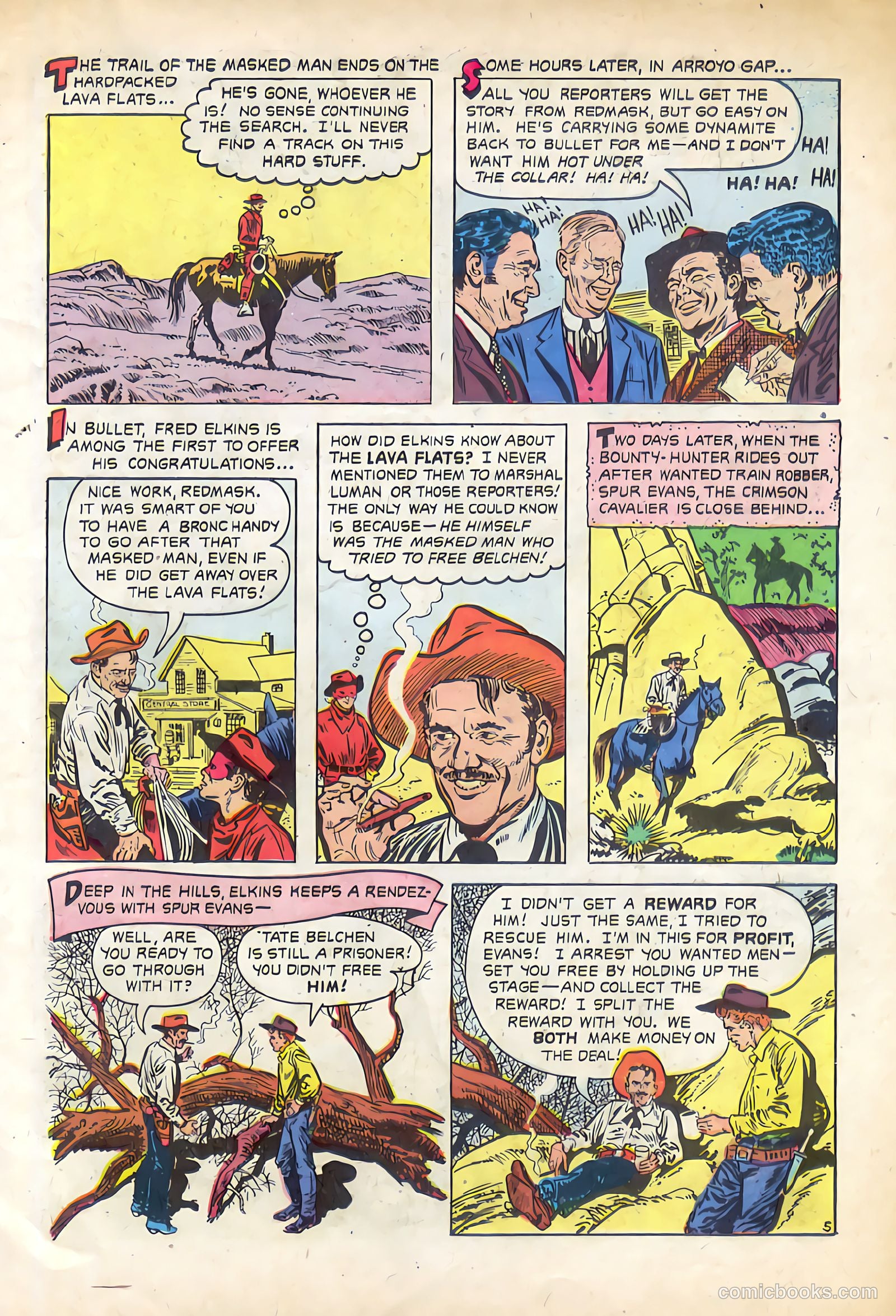 Red Mask #53 (1956) — page 7 of 36