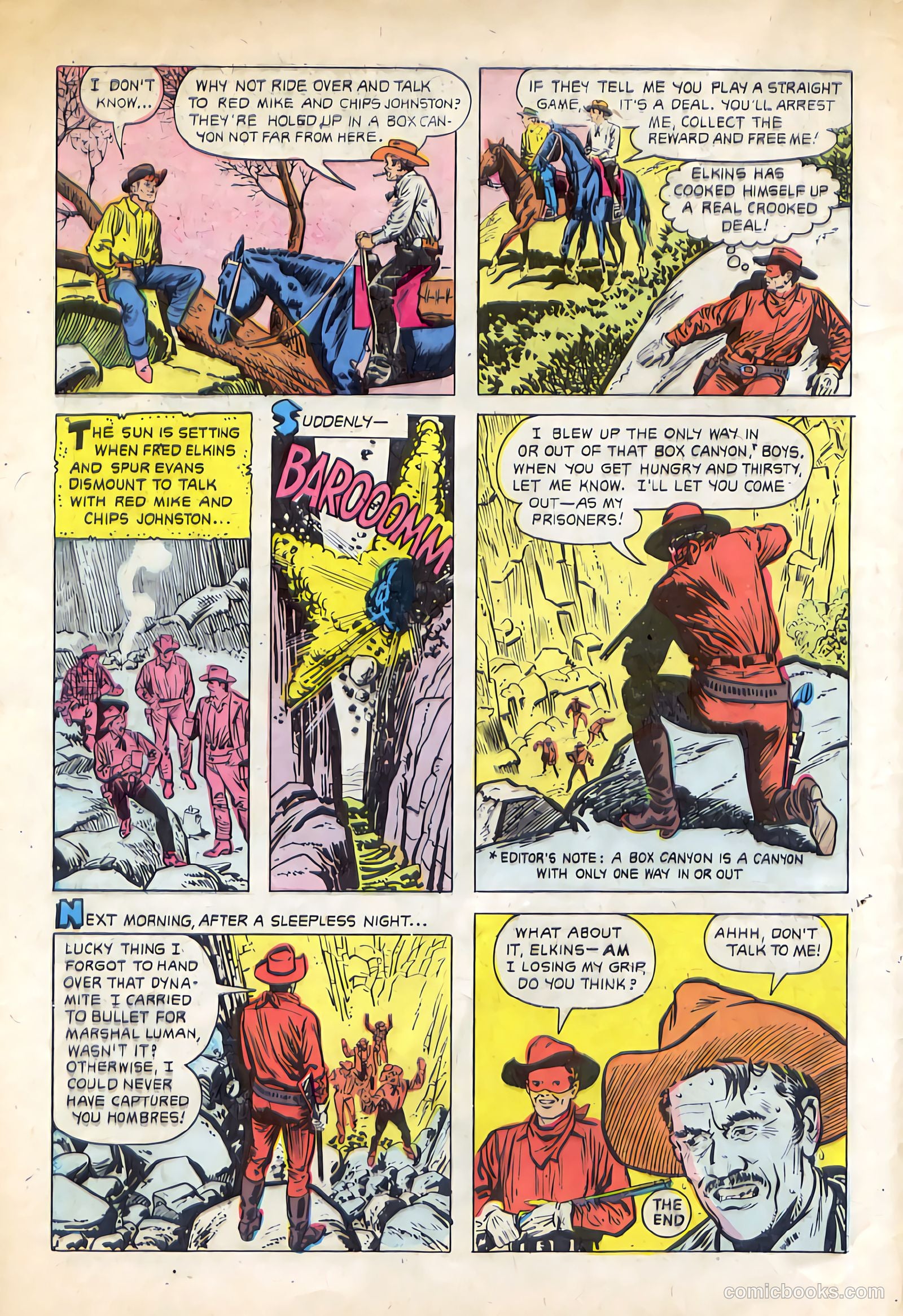 Red Mask #53 (1956) — page 8 of 36