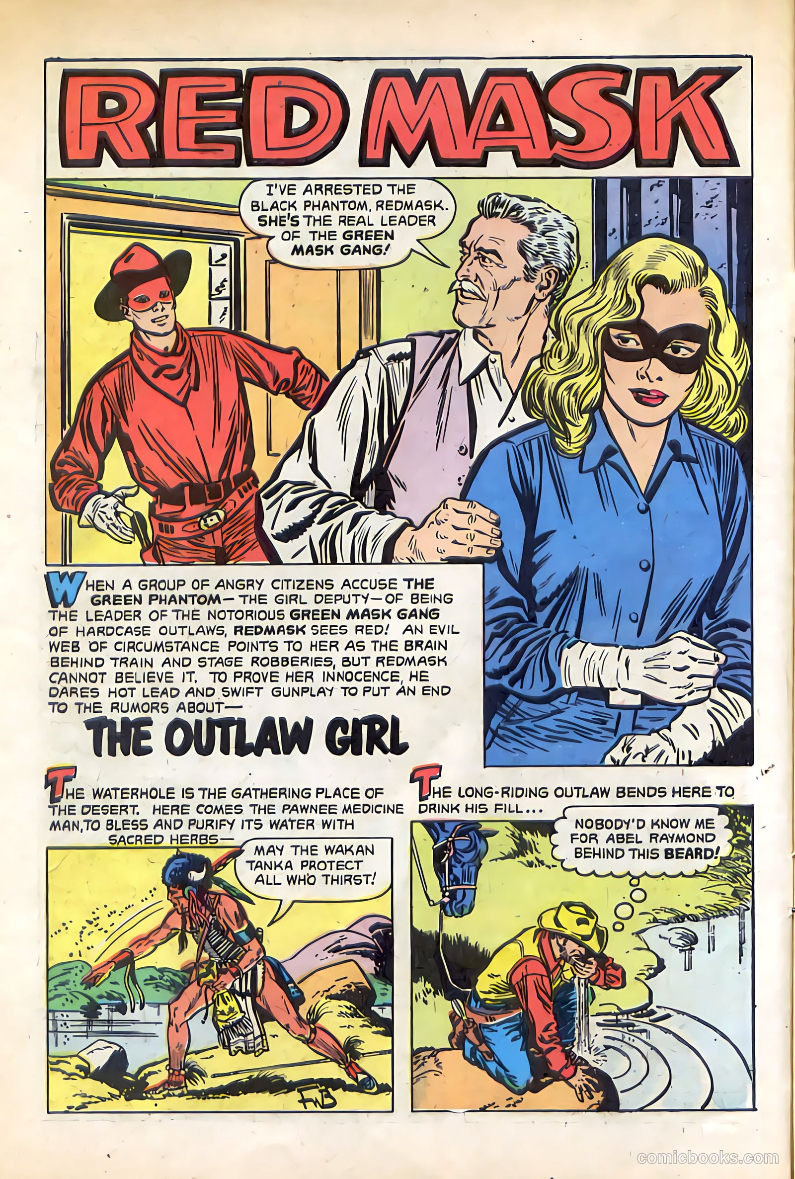 Red Mask #53 (1956) — page 10 of 36