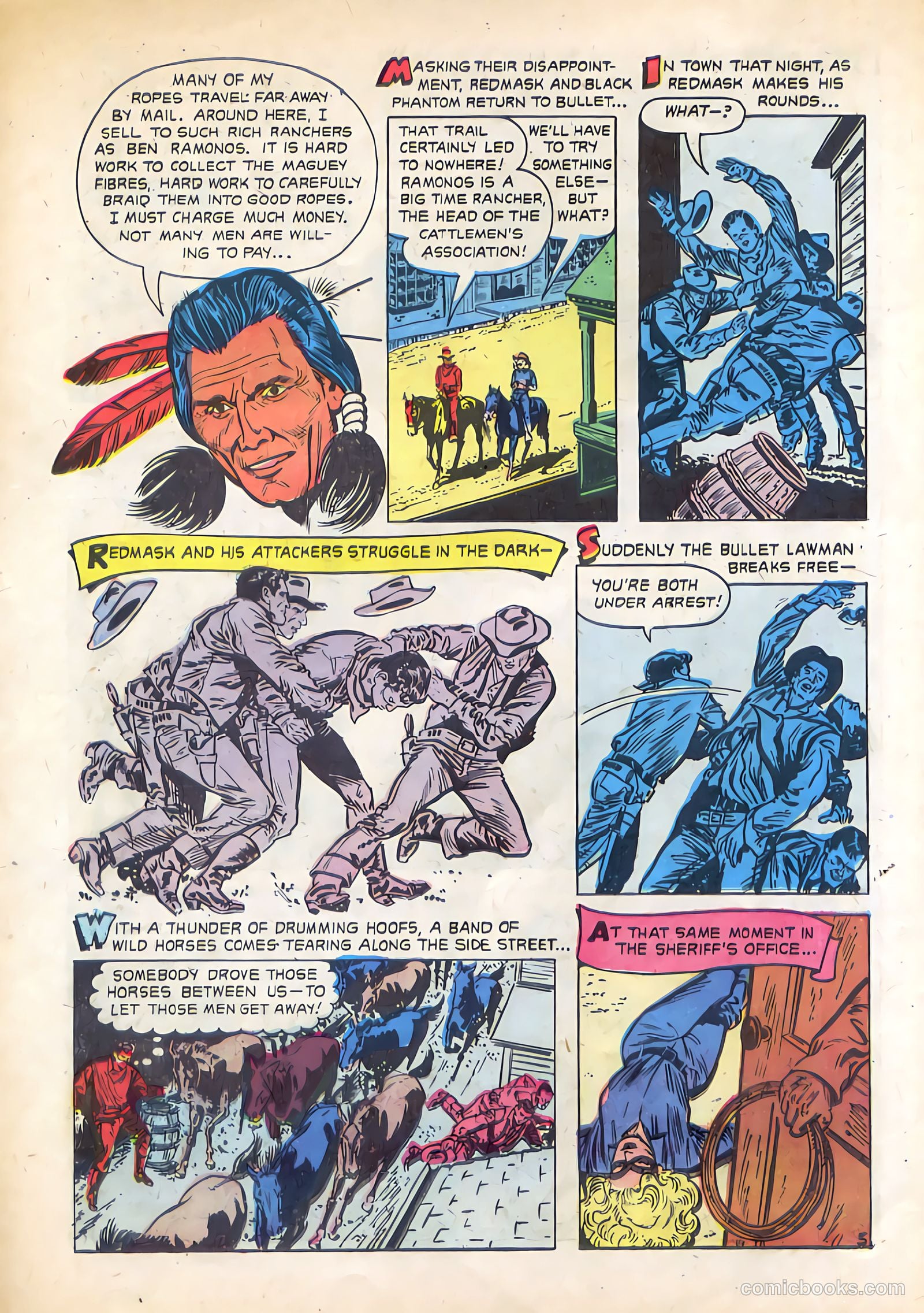 Red Mask #53 (1956) — page 14 of 36