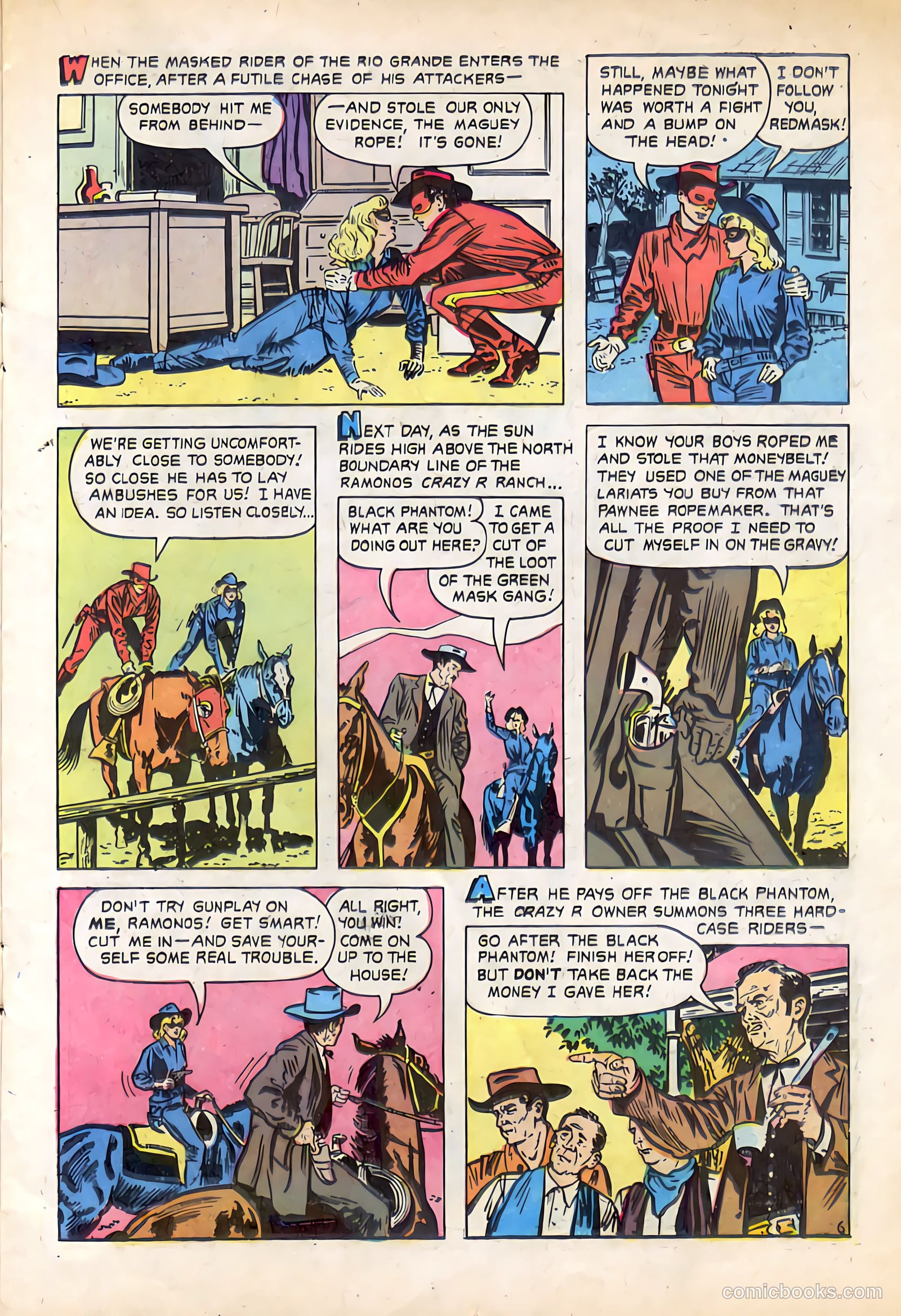 Red Mask #53 (1956) — page 15 of 36