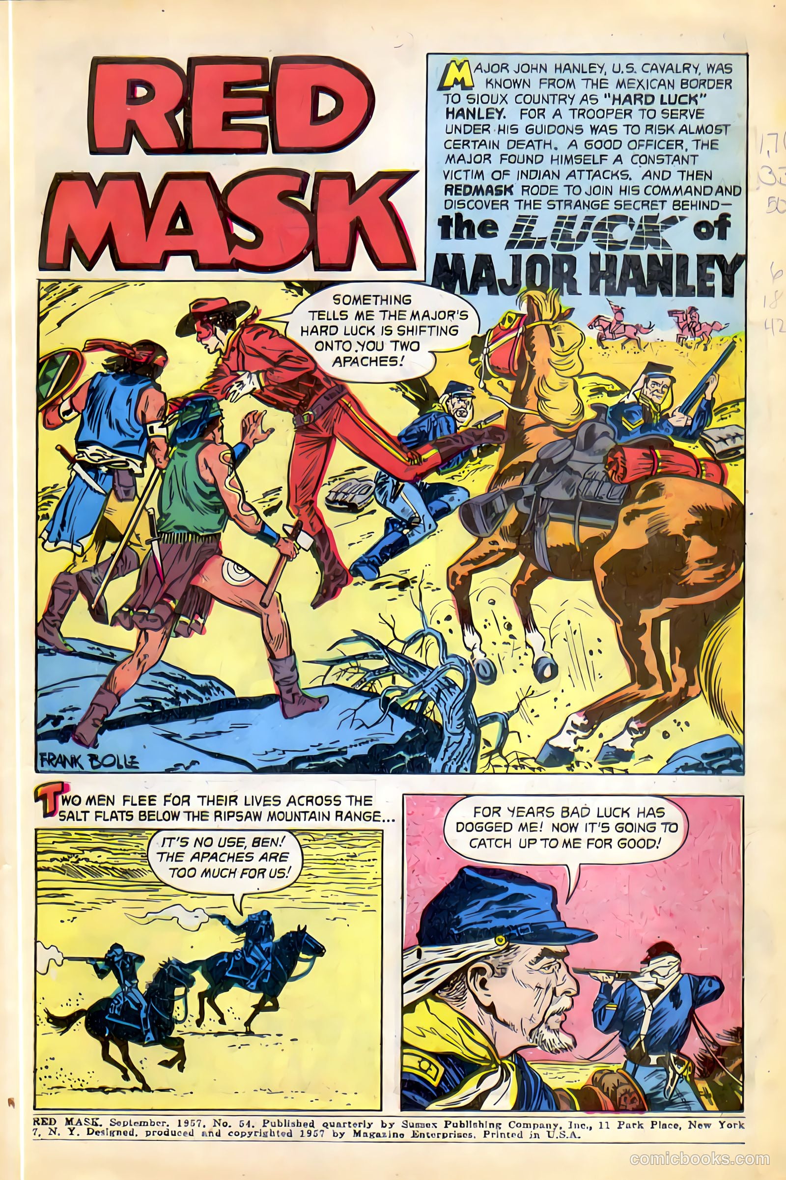 Red Mask #54 (1957) — page 3 of 36