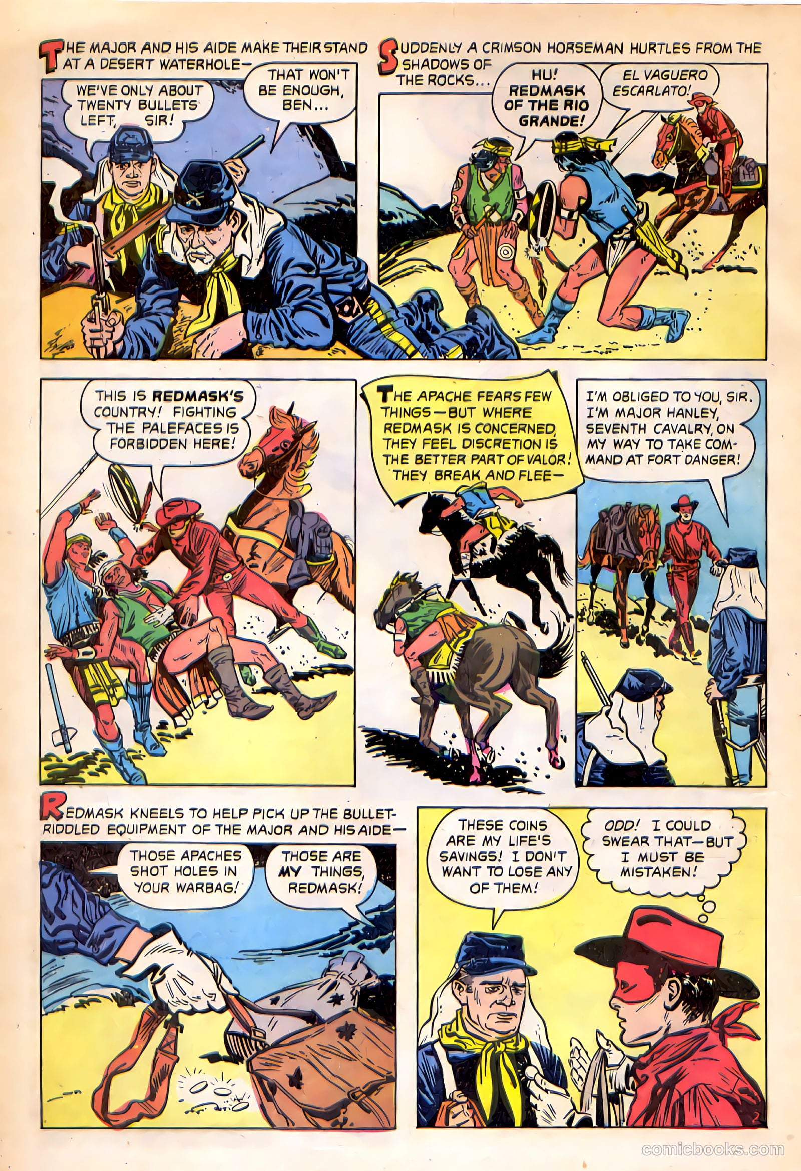 Red Mask #54 (1957) — page 4 of 36