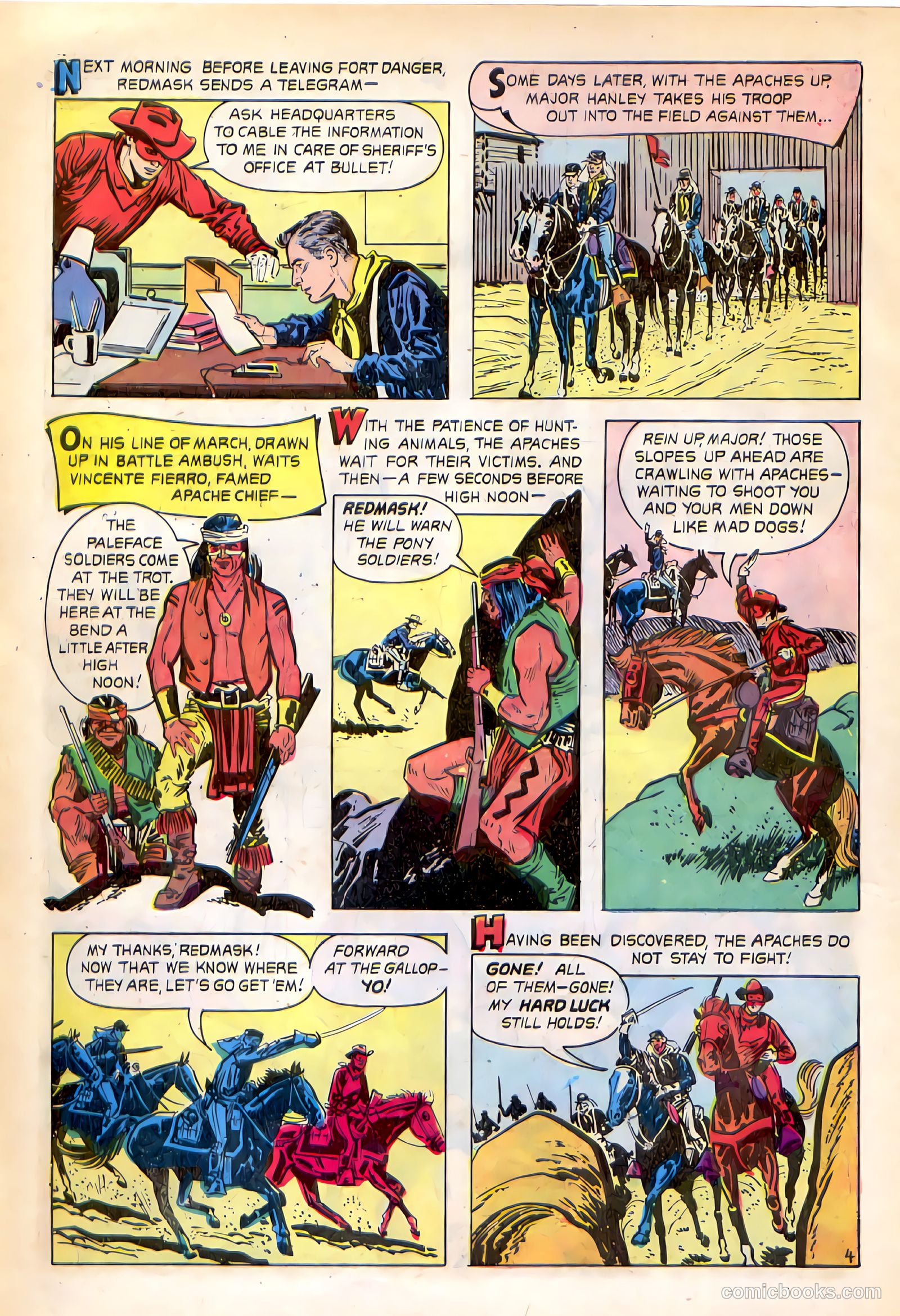 Red Mask #54 (1957) — page 6 of 36