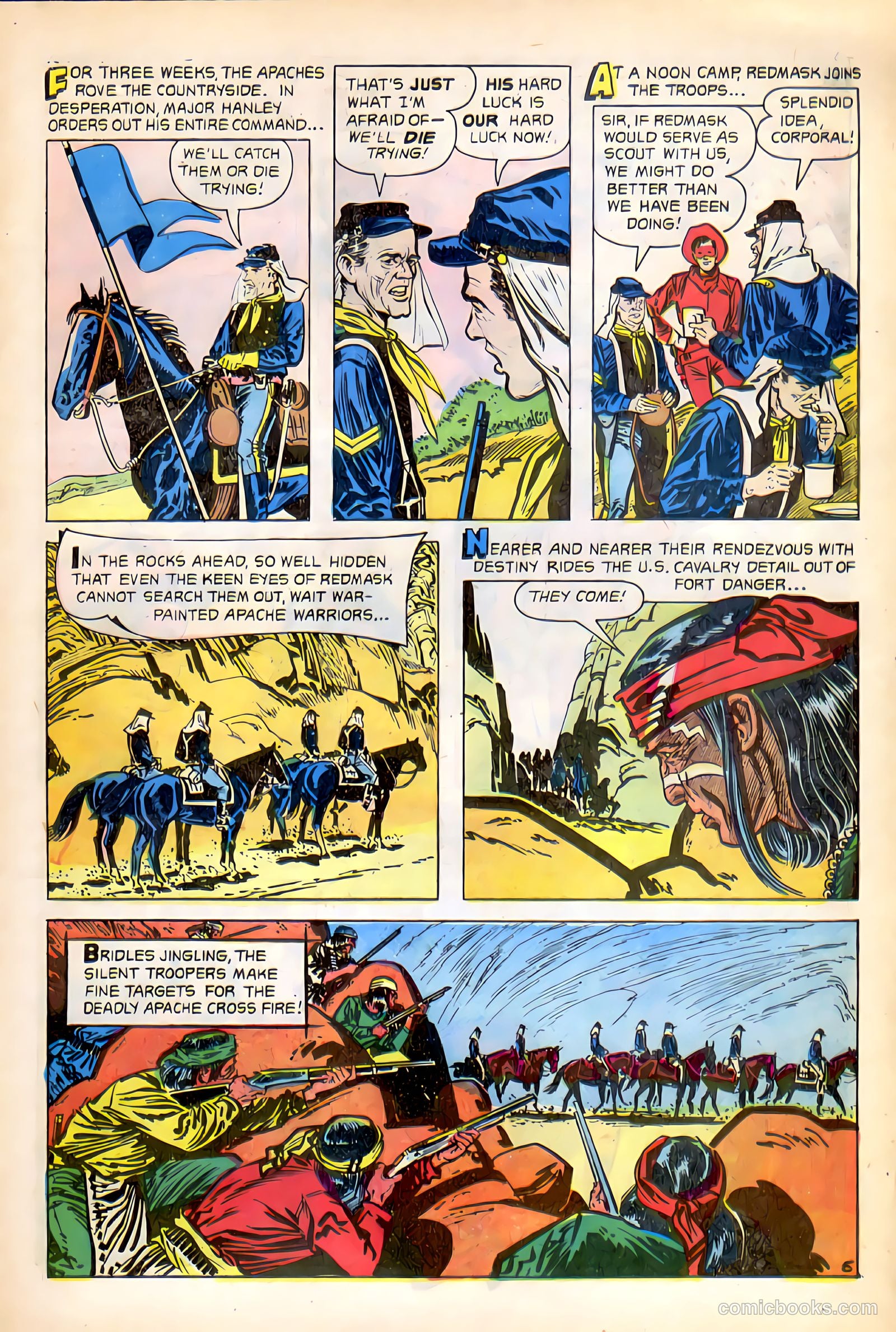 Red Mask #54 (1957) — page 7 of 36